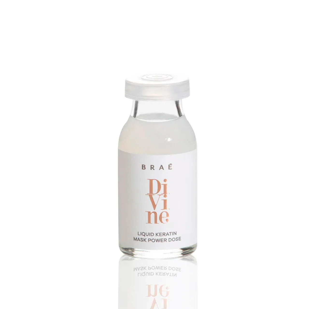 Рідка маска, що глибоко зволожує та миттєво відновлює волосся Brae Divine Liquid Keratin Mask Power Dose, 13 мл