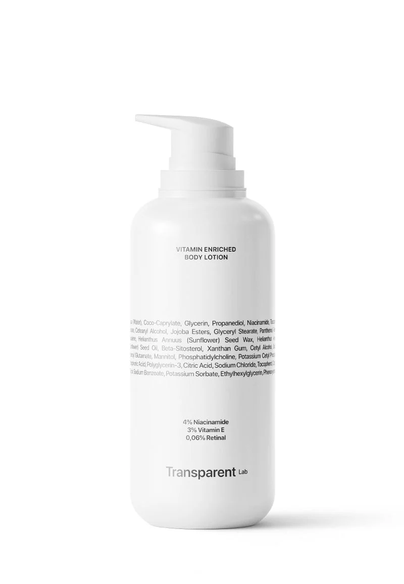 Лосьйон для тіла Transparent Lab Vitamin Enriched Body Lotion, 400 мл