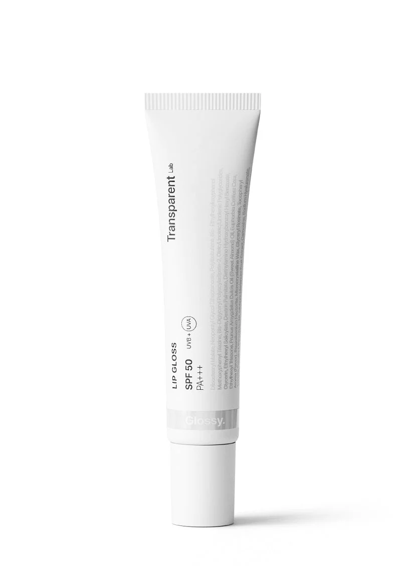 Бальзам для губ з SPF 50 прозорий Transparent Lab GLOSSY - LIPGLOSS SPF