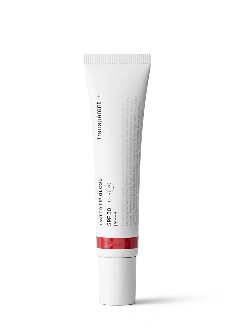TINTED LIPGLOSS SPF - CHERRY -Бальзам для губ з SPF 50 кольору вишня, 15 мл
