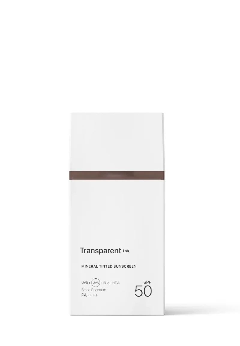 Тонований SPF 50 Transparent Lab Mineral Tinted Sunscreen Dark, 100 мл