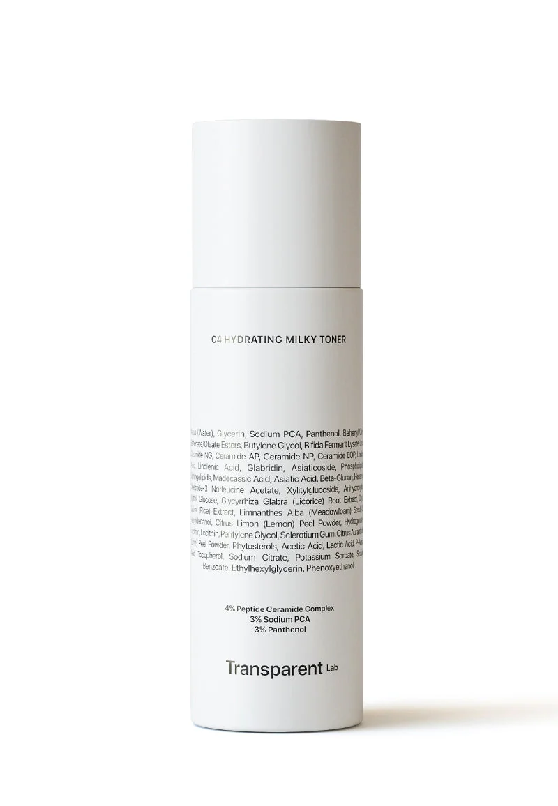 Молочний тонер Transparent Lab C4 Hydrating Milky Toner, 130 мл