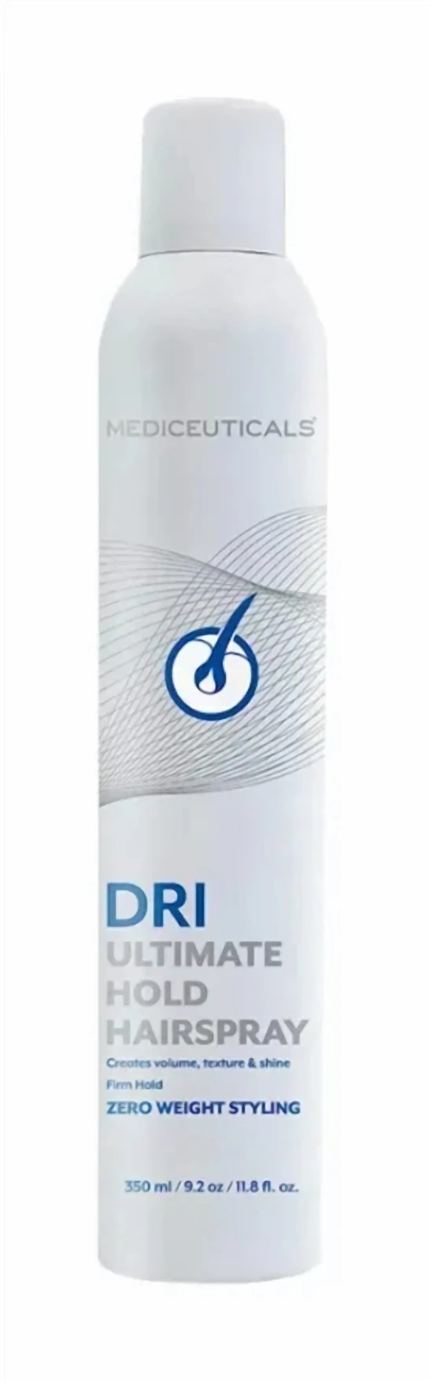 Невагомий лак для волосся оптимальної фіксації Mediceuticals DRI, 350 мл