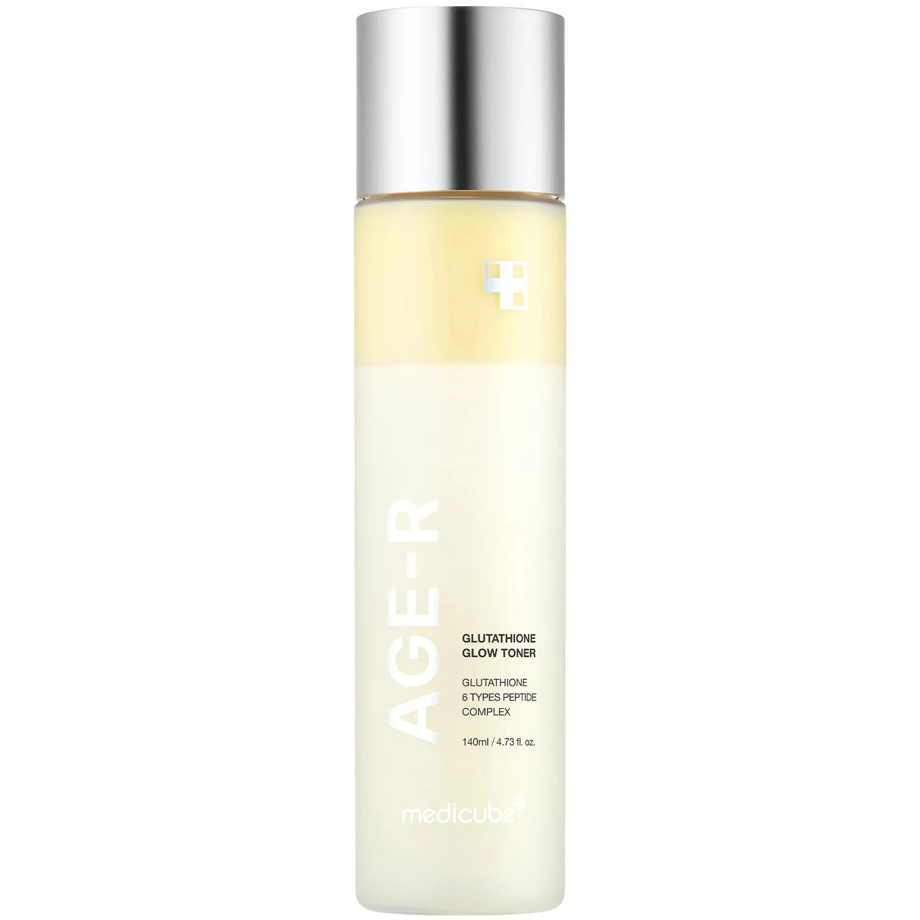 Молочний тонер з глутатіоном для освітлення та сяйва Medicube AGE-R Glutathione Glow Toner, 140 мл