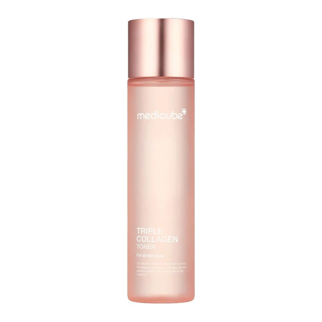 Зволожувальний тонер з колагеном та гіалуроновою кислотою Medicube Triple Collagen Toner, 140 мл