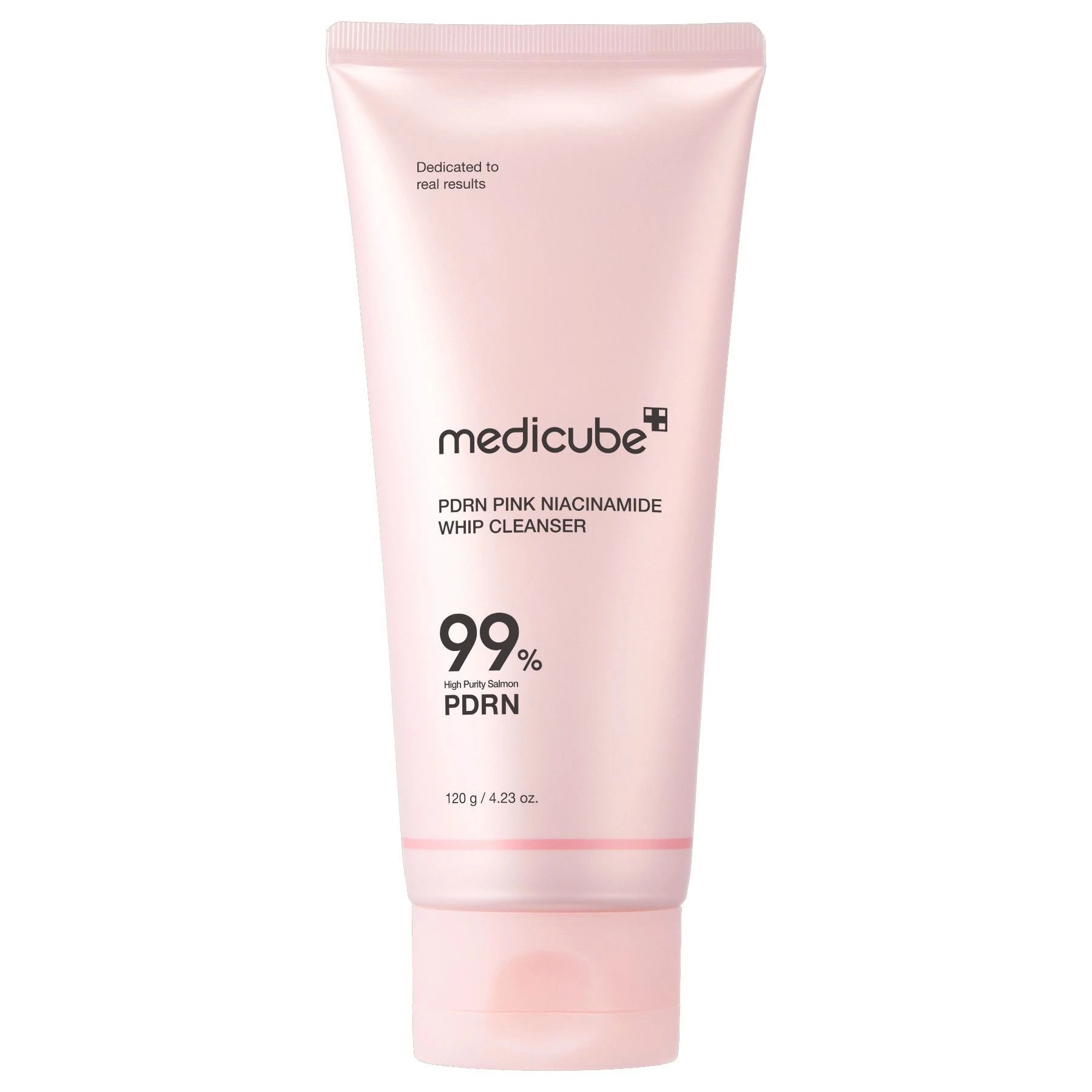 Очищувальна пінка з полінуклеотидами та ніацинамідом Medicube PDRN Pink Niacinamide Whip Cleanser, 120 г
