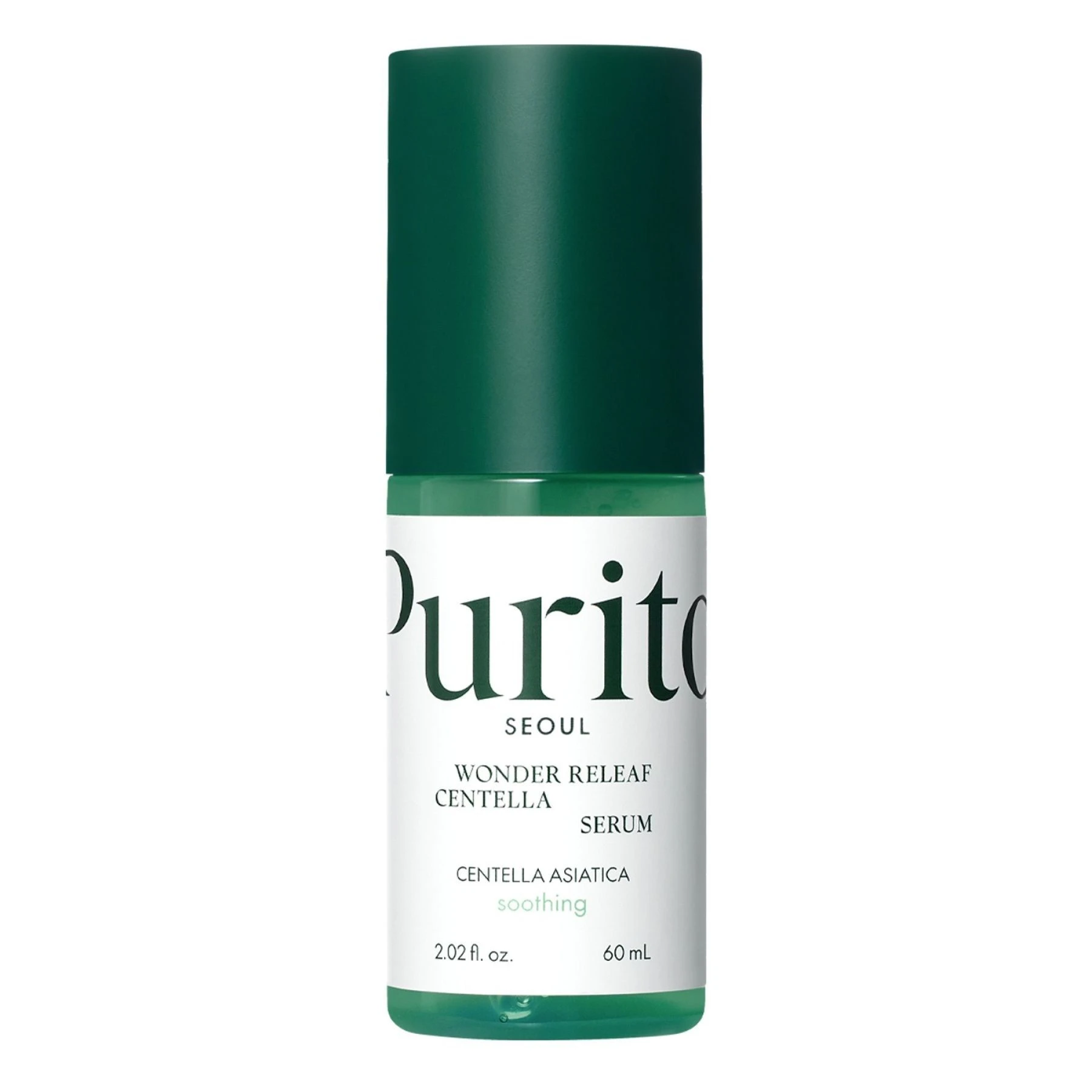 Заспокійлива сироватка з центеллою та ніацинамідом Purito SEOUL Wonder Releaf Centella Serum, 60 мл
