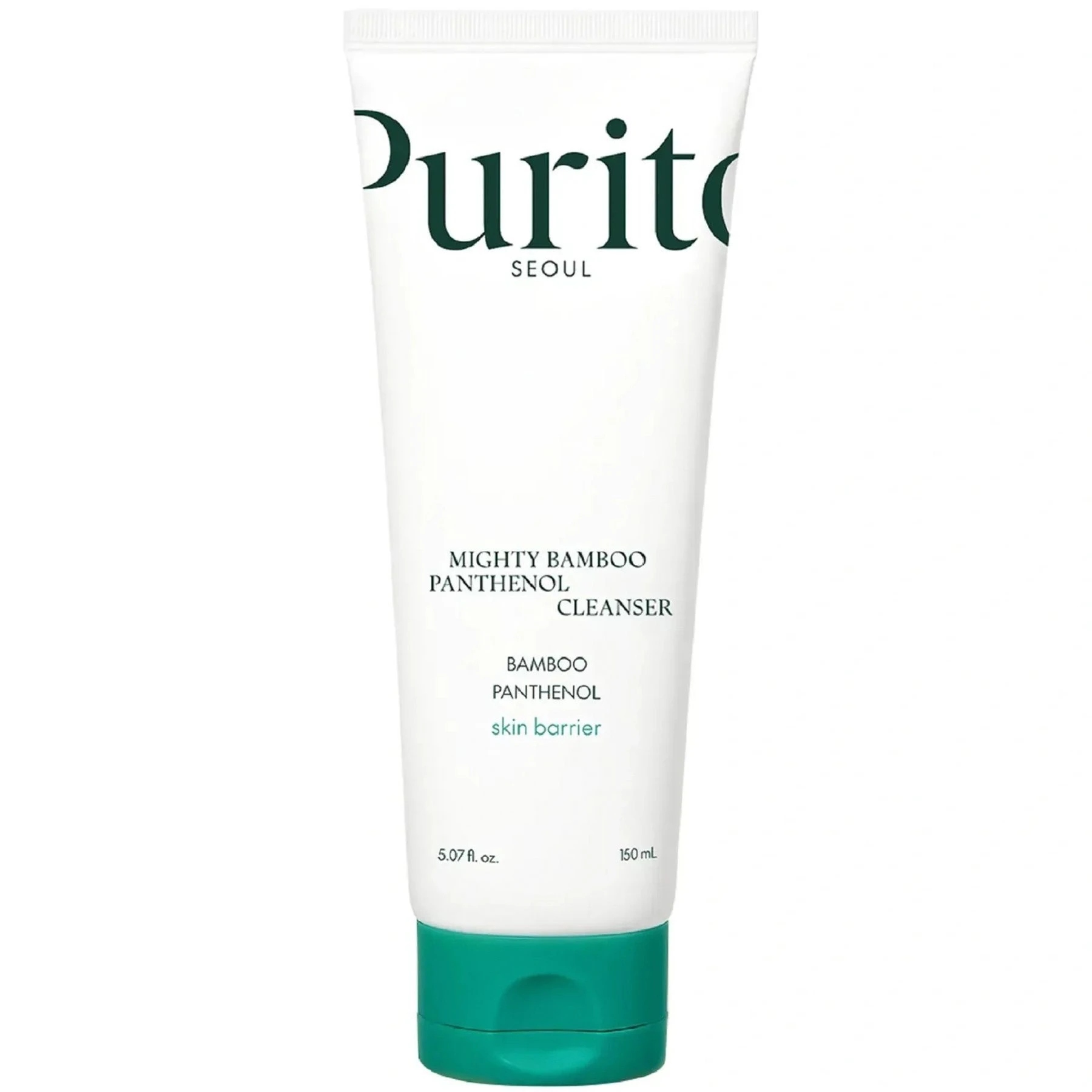 Гель для вмивання з екстрактом бамбука та пантенолом Purito Seoul Mighty Bamboo Panthenol Cleanser (Renewer), 150 мл