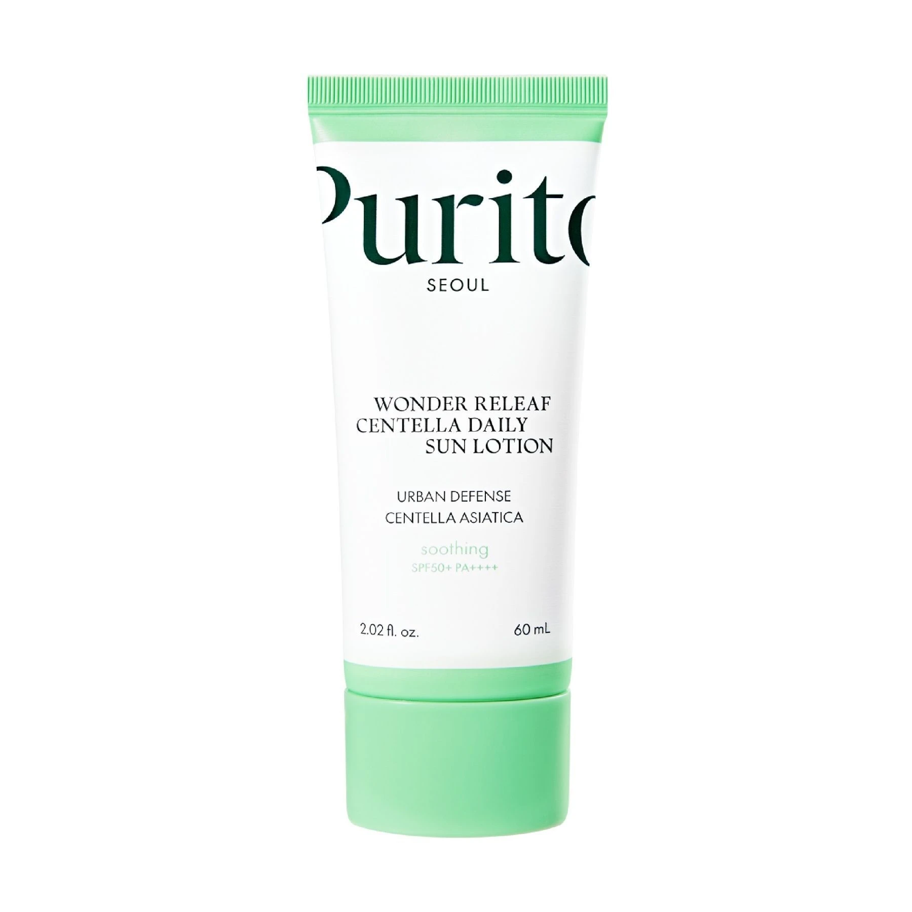 Сонцезахисний лосьйон з центеллою Purito SEOUL Wonder Releaf Centella Daily Sun Lotion, 60 мл