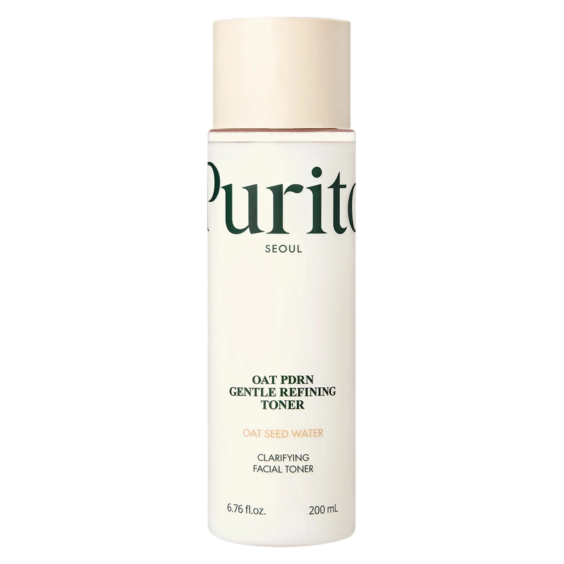 Молочний тонер з PDRN насіння вівса Purito Seoul Oat PDRN Gentle Refining Toner, 200 мл