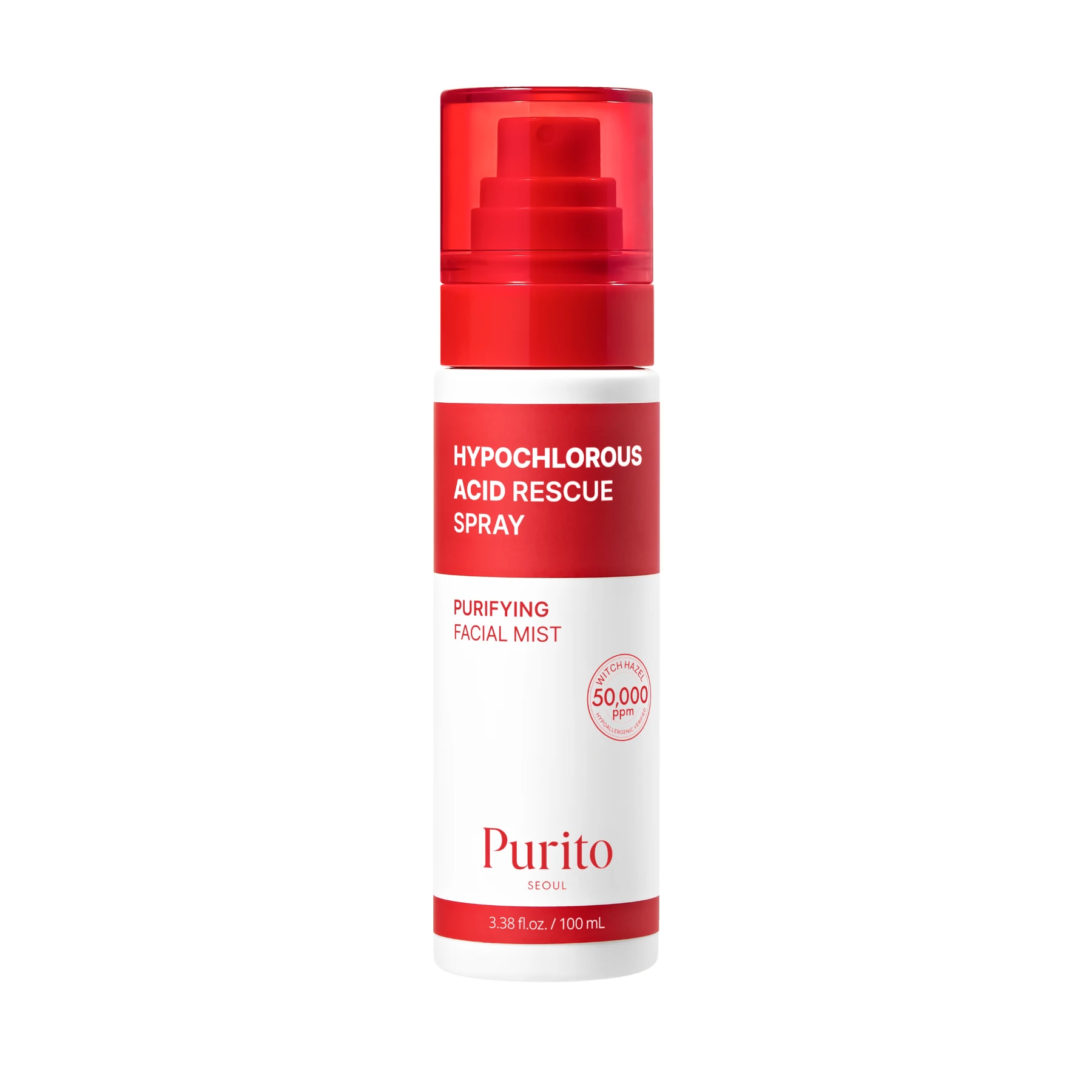 Спрей з гіпохлоритною кислотою Purito Seoul Hypochlorous Acid Rescue Spray, 100 мл
