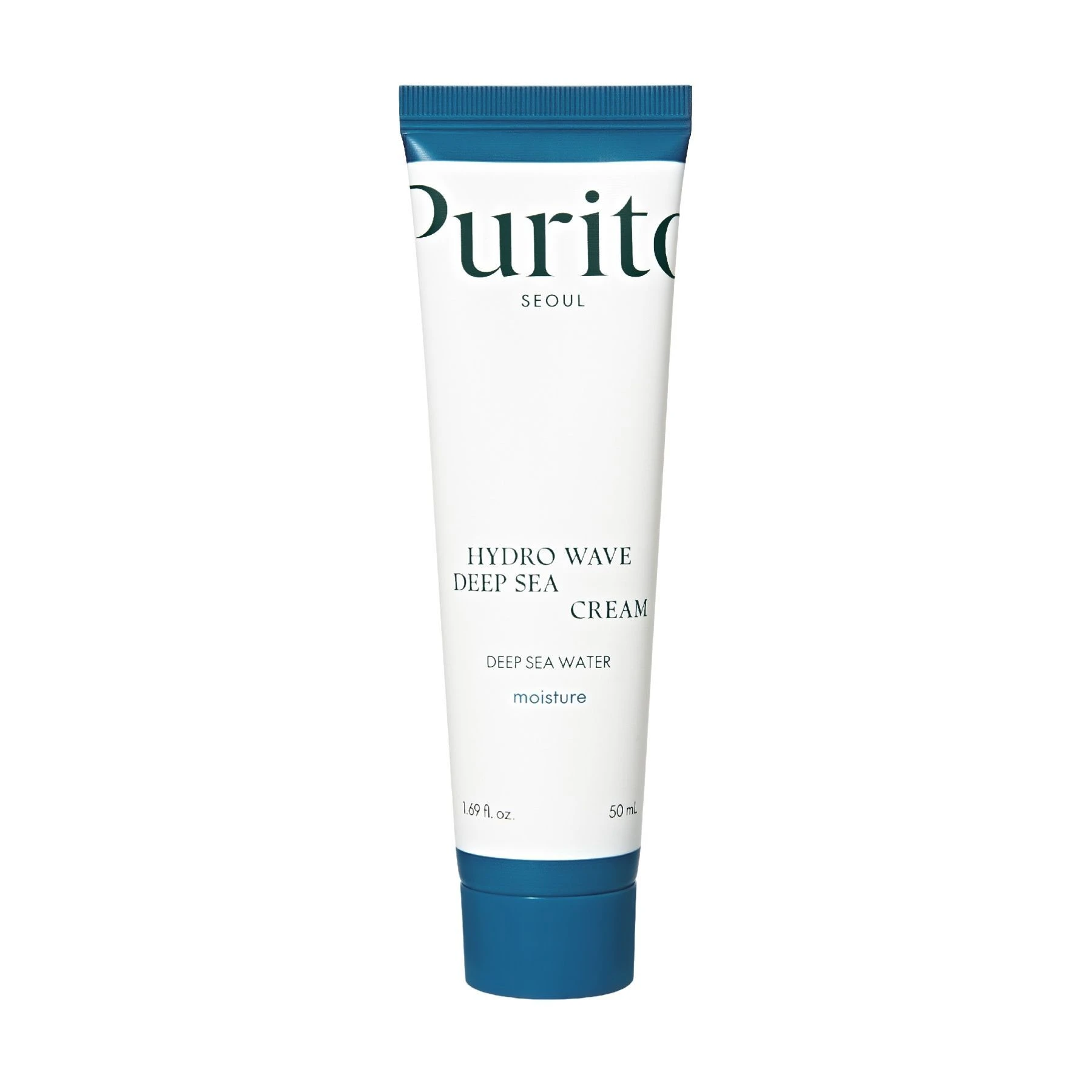 Зволожувальний крем з морською водою Purito SEOUL Hydro Wave Deep Sea Cream (Renewer), 50 мл