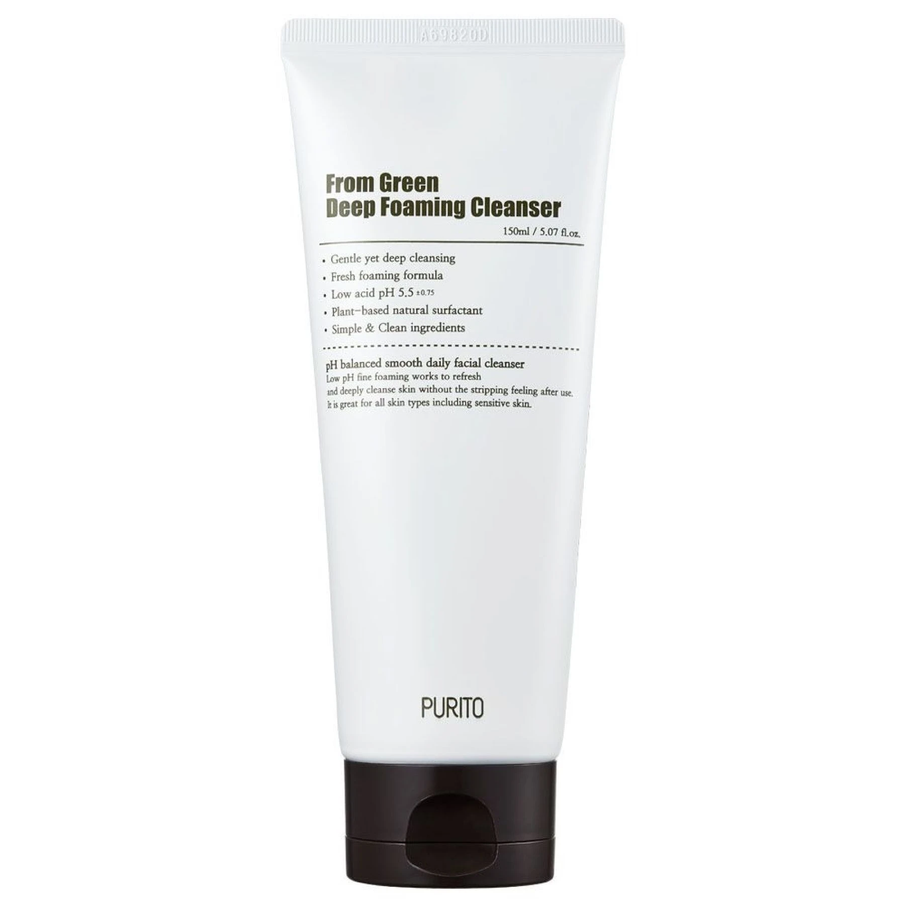 Пінка для глибокого очищення шкіри Purito SEOUL From Deep Foaming Cleanser, 150 мл