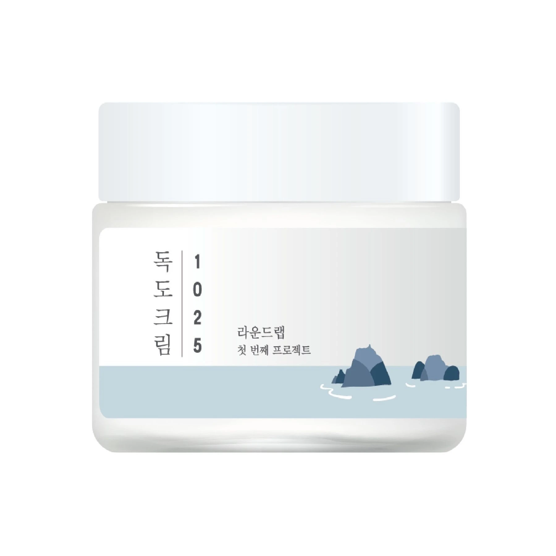 Зволожуючий крем з морською водою для сухого типу шкіри ROUND LAB 1025 Dokdo Cream, 80 мл