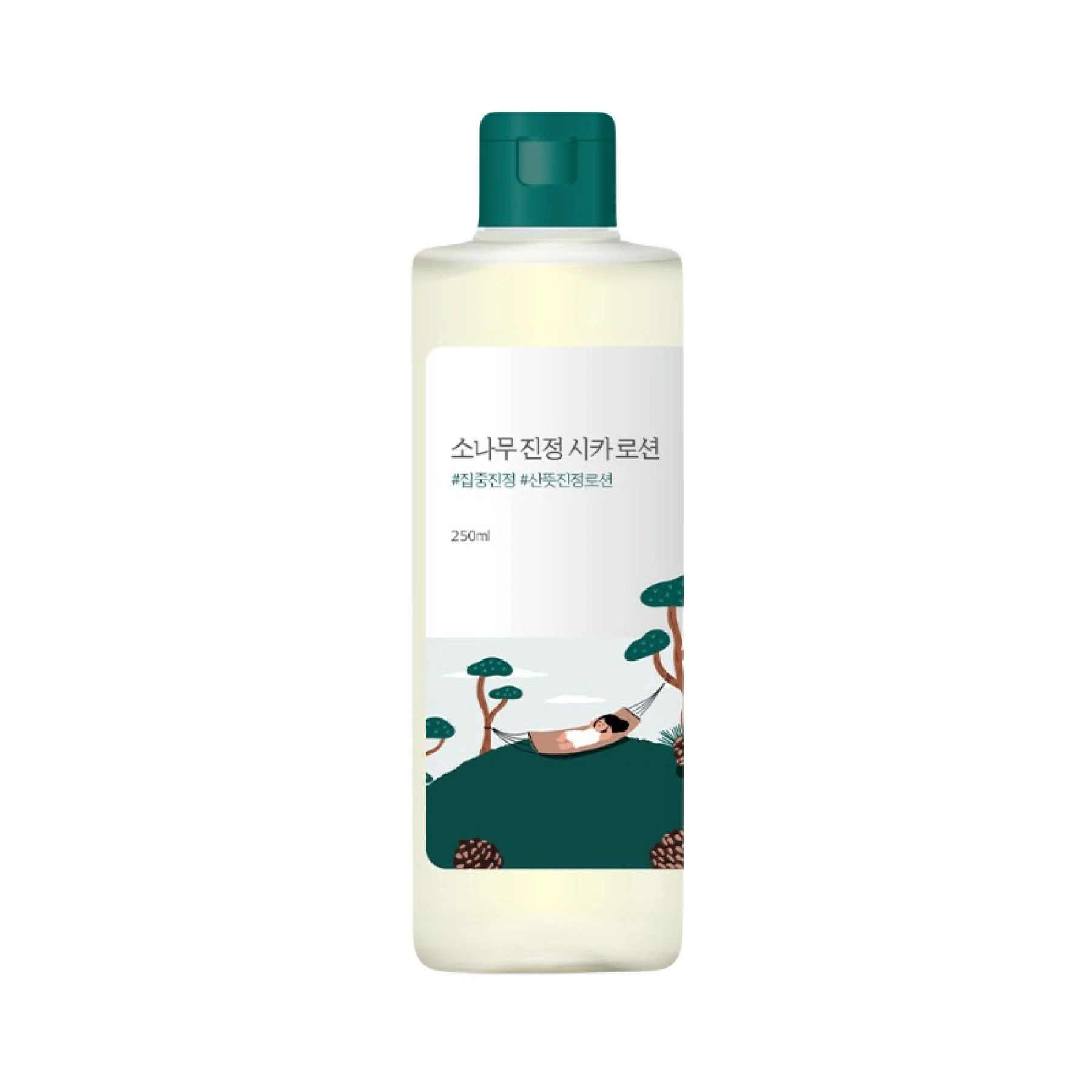Заспокійливий лосьйон з екстрактом голок сосни ROUND LAB Pine Calming Cica Lotion, 250 мл
