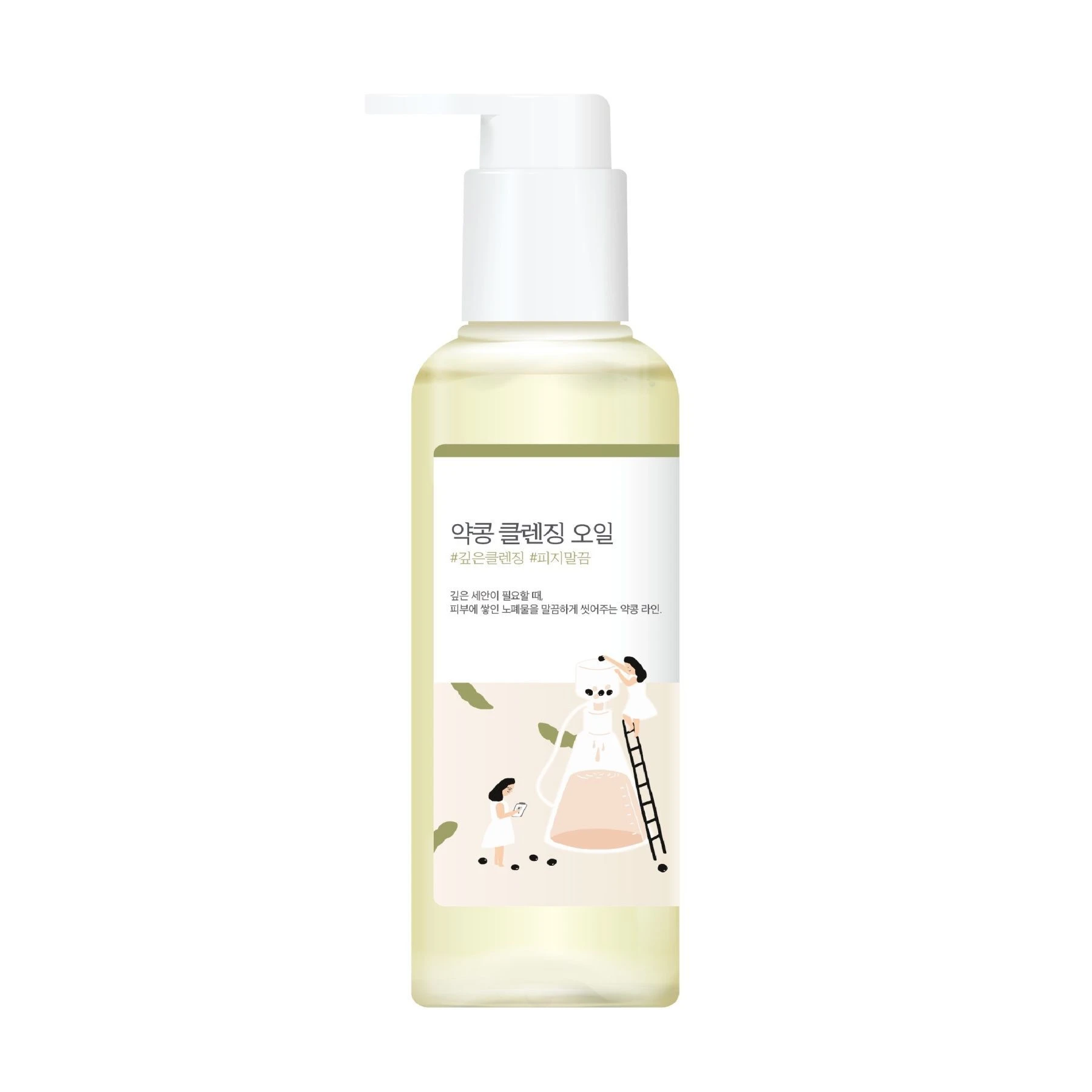Гідрофільна олія з екстрактом чорних соєвих бобів ROUND LAB Soybean Cleansing Oil, 200 мл