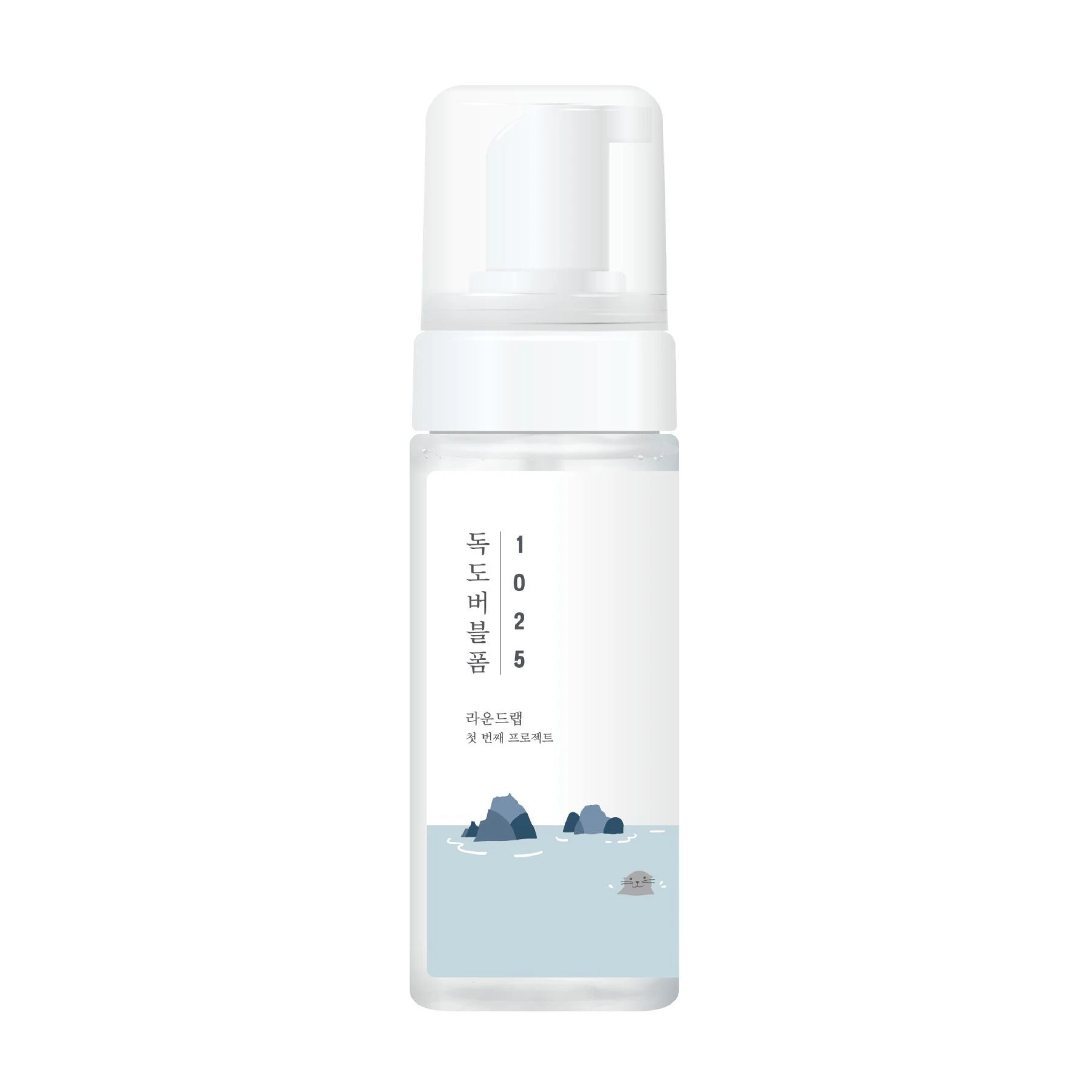 Очищуюча пінка для проблемної шкіри ROUND LAB 1025 Dokdo Bubble Foam, 150 мл