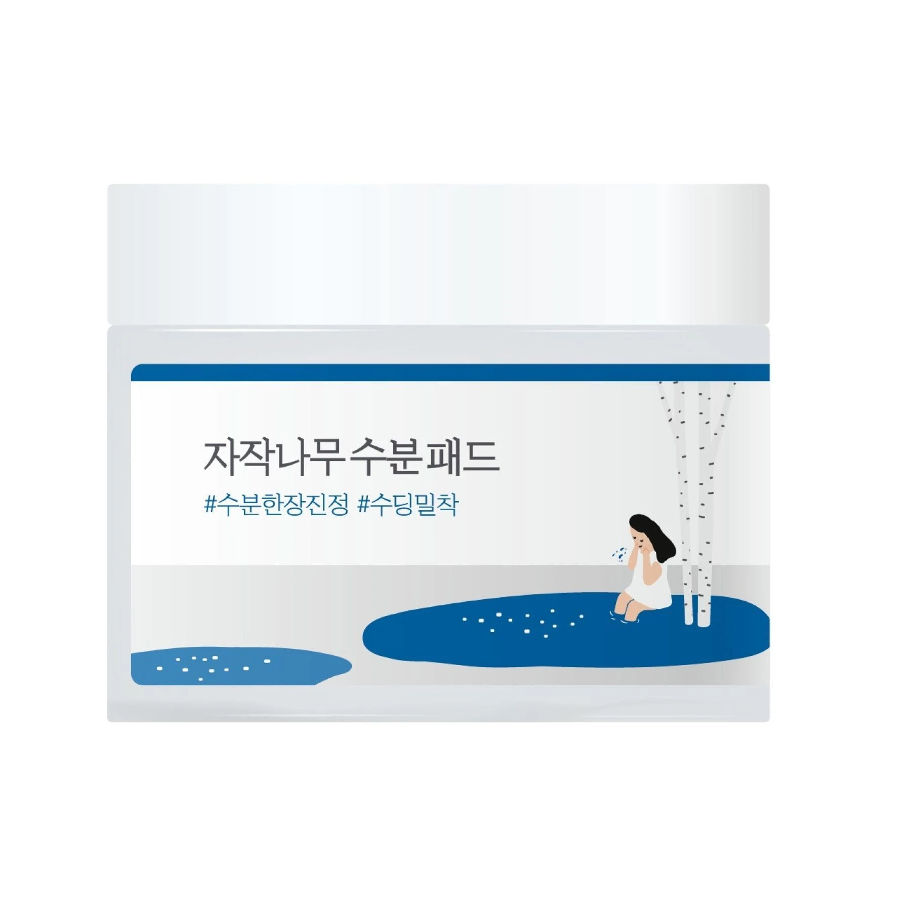 Освіжаючі тонер-педи ROUND LAB Birch Juice Moisturizing Pads, 80 шт