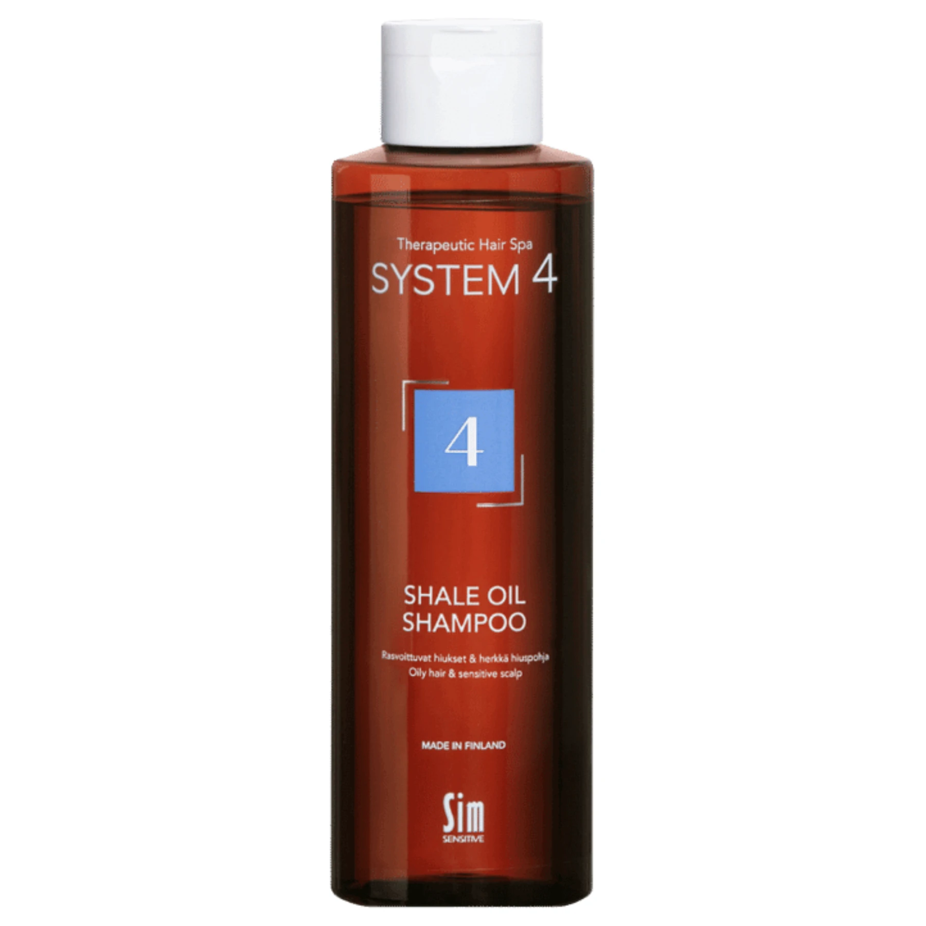 Шампунь №4 для жирної і чутливої шкіри голови System 4 4 Shale Oil Shampoo, 250 мл