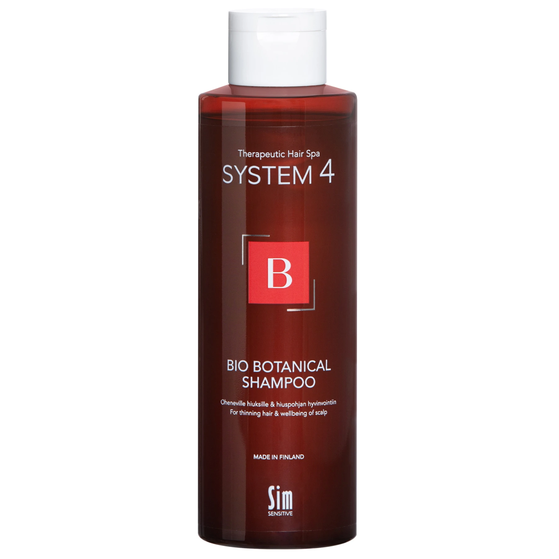 Біо Ботанічний шампунь від випадіння волосся System 4 BB Shampoo, 250 мл