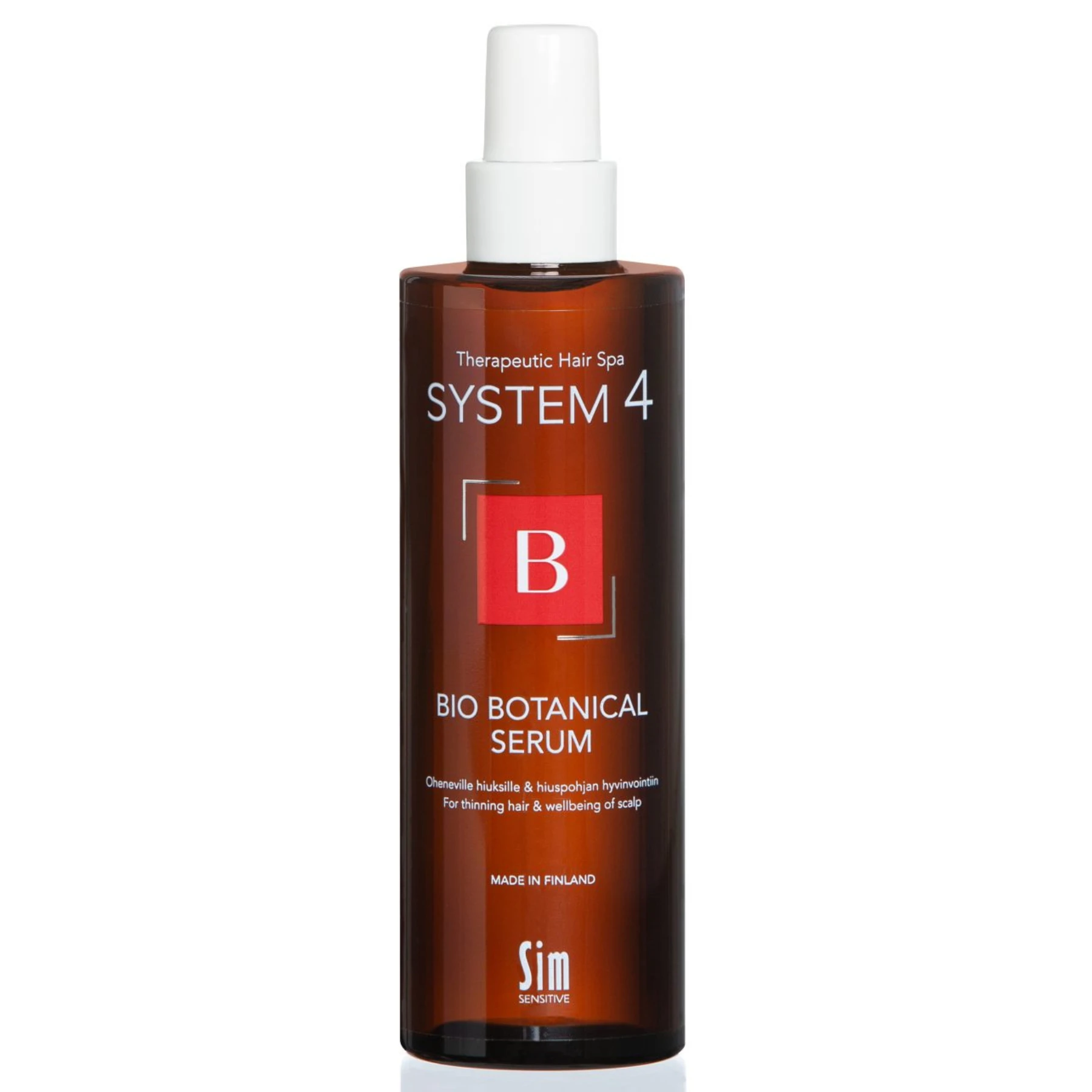 Біо Ботанічна сироватка для росту волосся System 4 BB Serum, 150 мл