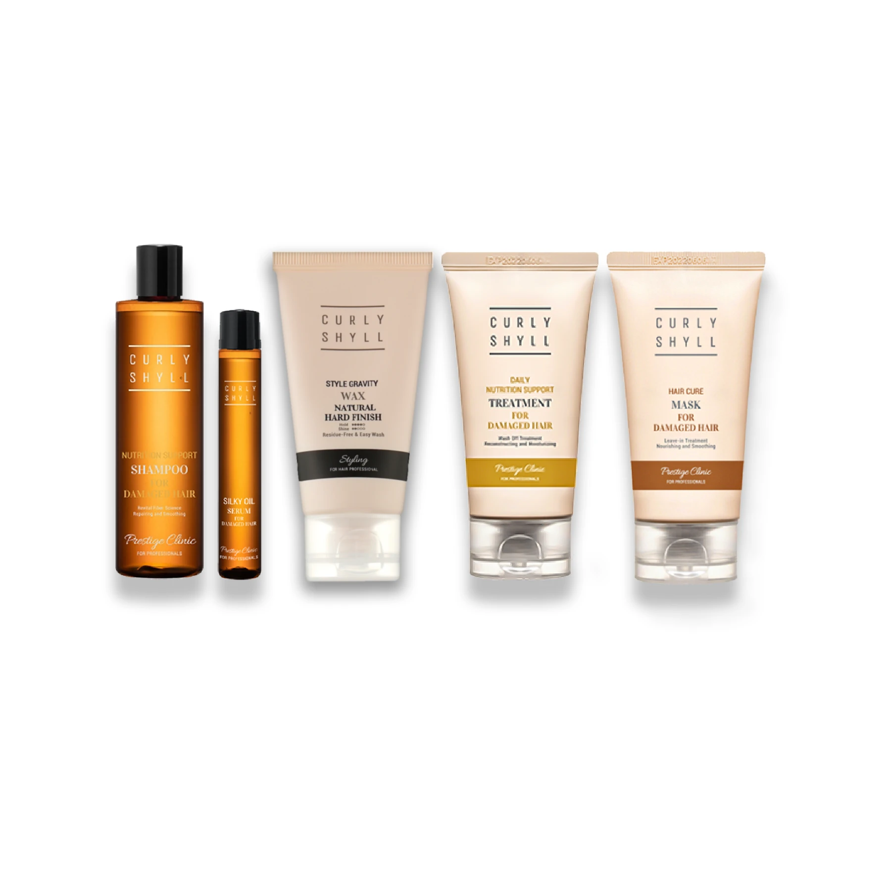 Набір мініатюр CURLYSHYLL Deluxe Travel Kit, 6 в 1