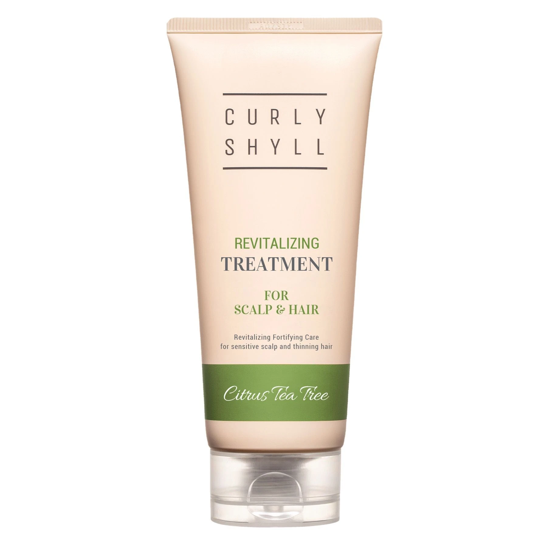 Ревіталізуюча укріплююча маска для волосся та шкіри голови CURLYSHYLL Revitalizing treatment, 250 мл