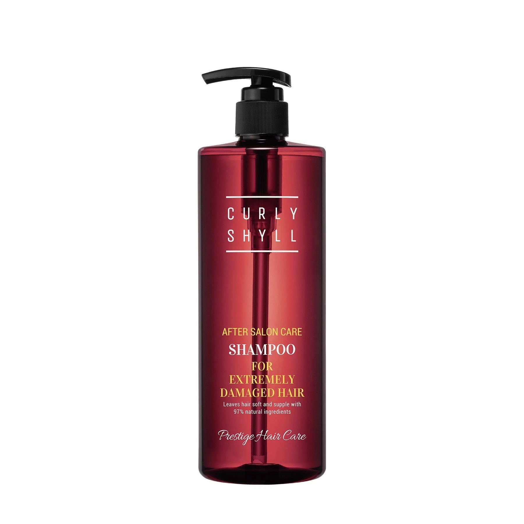 Шампунь для дуже пошкодженого волосся CURLYSHYLL After Salon Care Shampoo (Extremely Damaged Hair), 500 мл