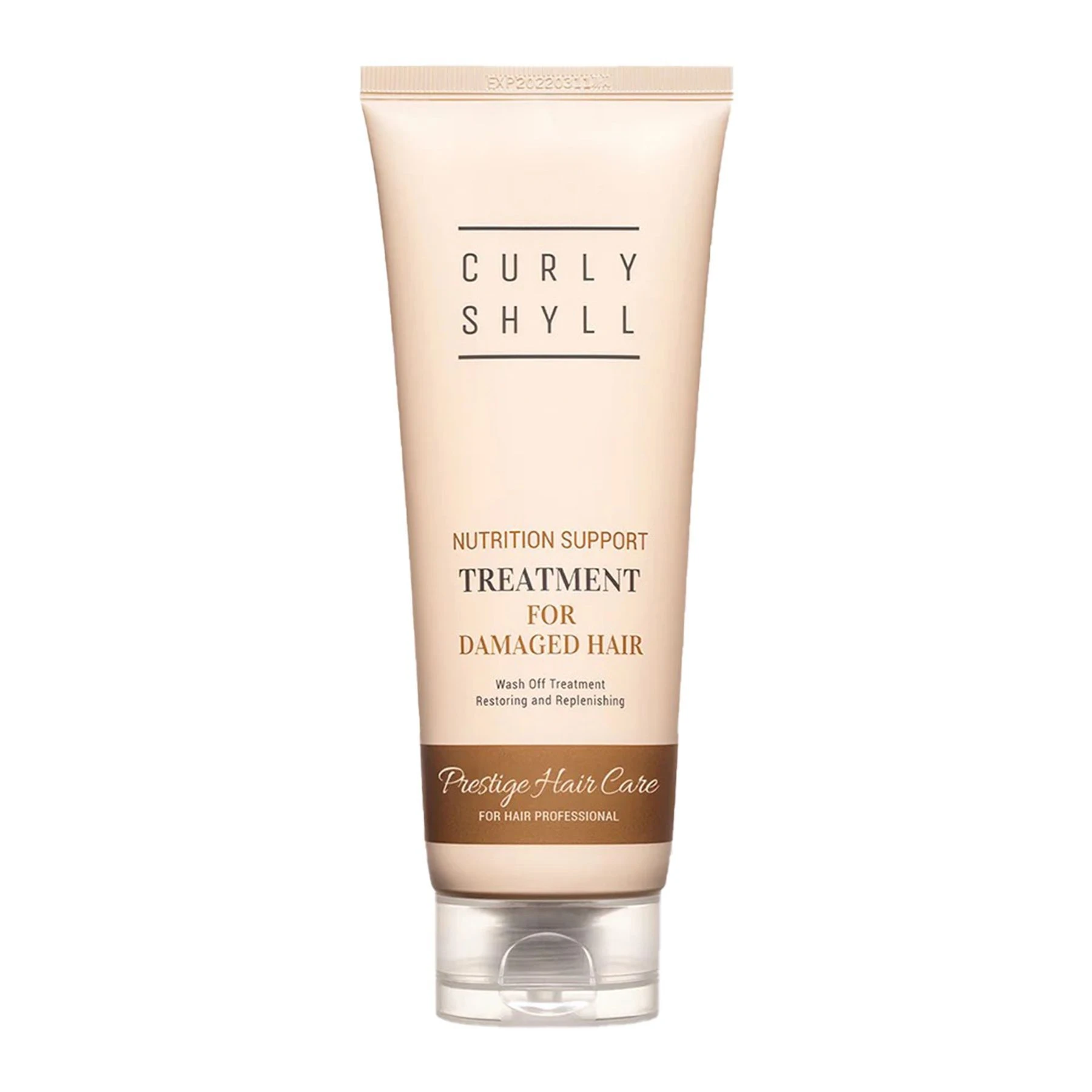 Живильна відновлююча маска для волосся CURLYSHYLL Nutrition Support Treatment, 250 мл