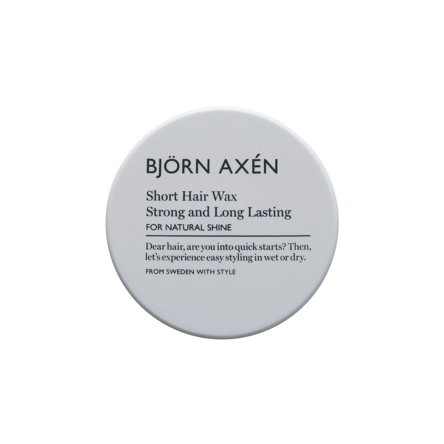 Віск для короткого волосся Bjorn Axen Short Hair Wax, 80 мл