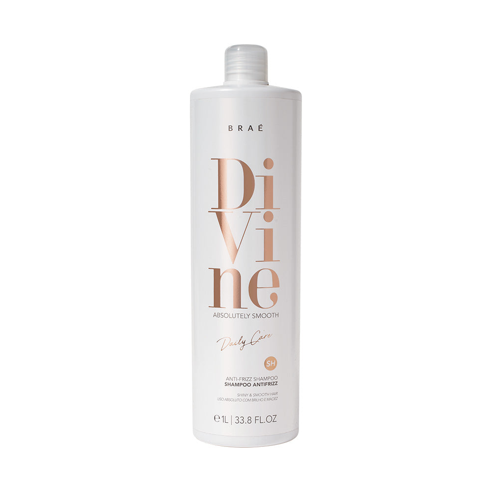 Шампунь для збереження гладкості волосся BRAÉ Divine Anti Frizz Shampoo, 1000 мл
