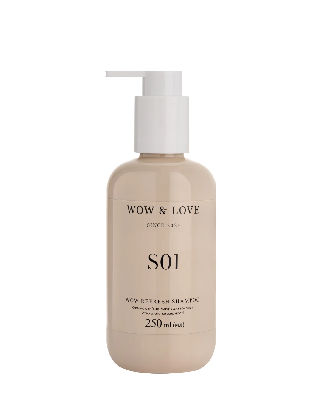 Освіжальний шампунь wow&Love Refresh Shampoo