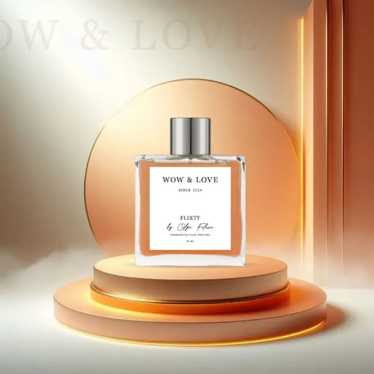Парфум-блиск для волосся wow&Love Flirty by Olga Fileva