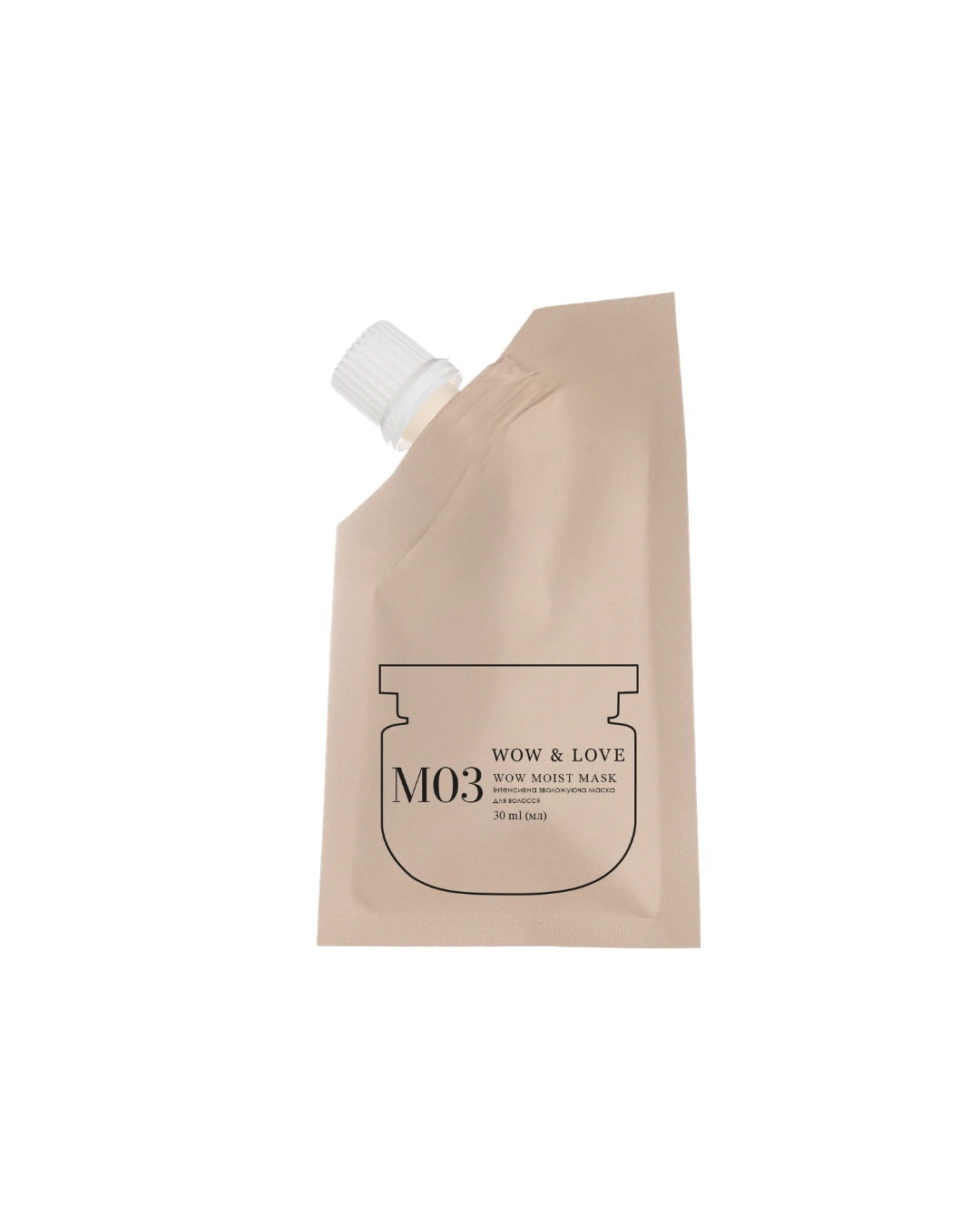 Зволожувальна маска wow&Love Moist Mask · 30 мл