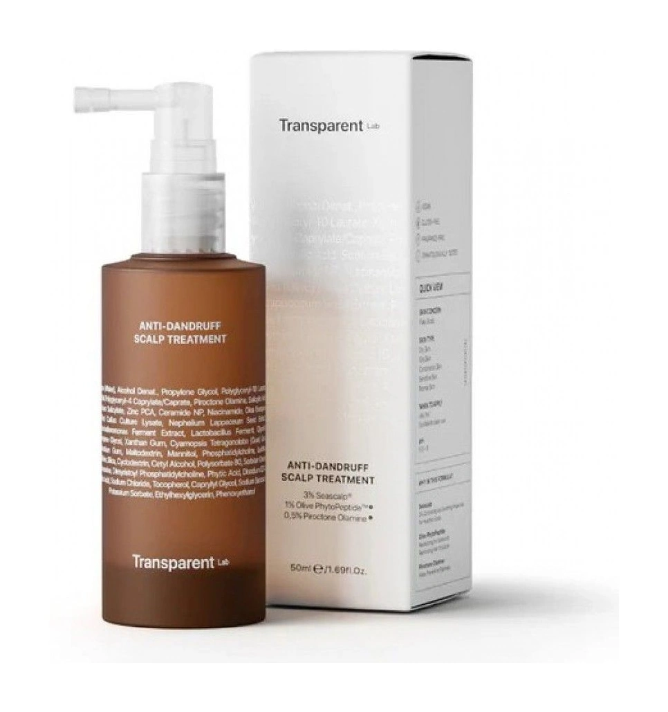 Незмивний догляд для шкіри голови Transparent Lab Anti-Dandruff Scalp Treatment, 50 мл