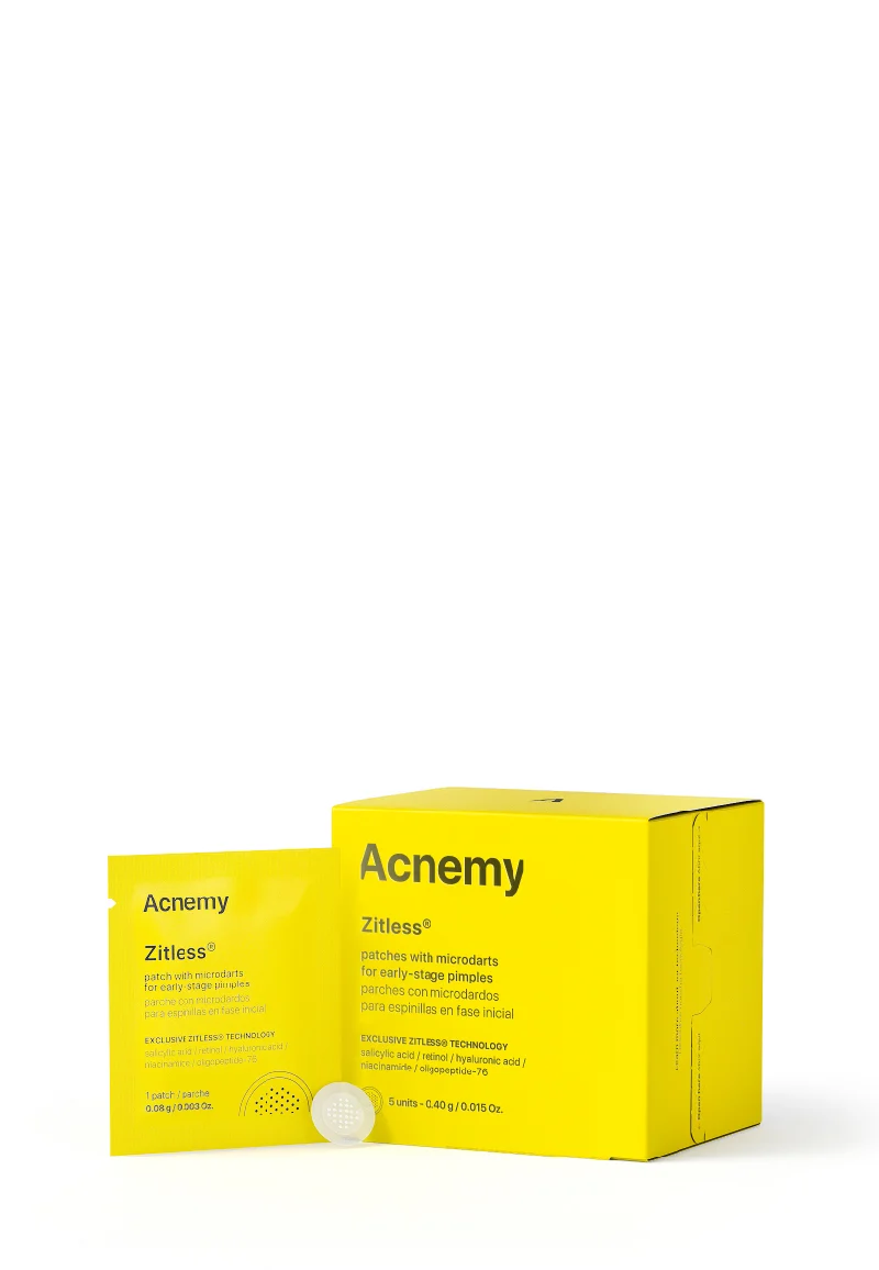 Acnemy Zitless — патчі з мікроголками для ранніх висипань