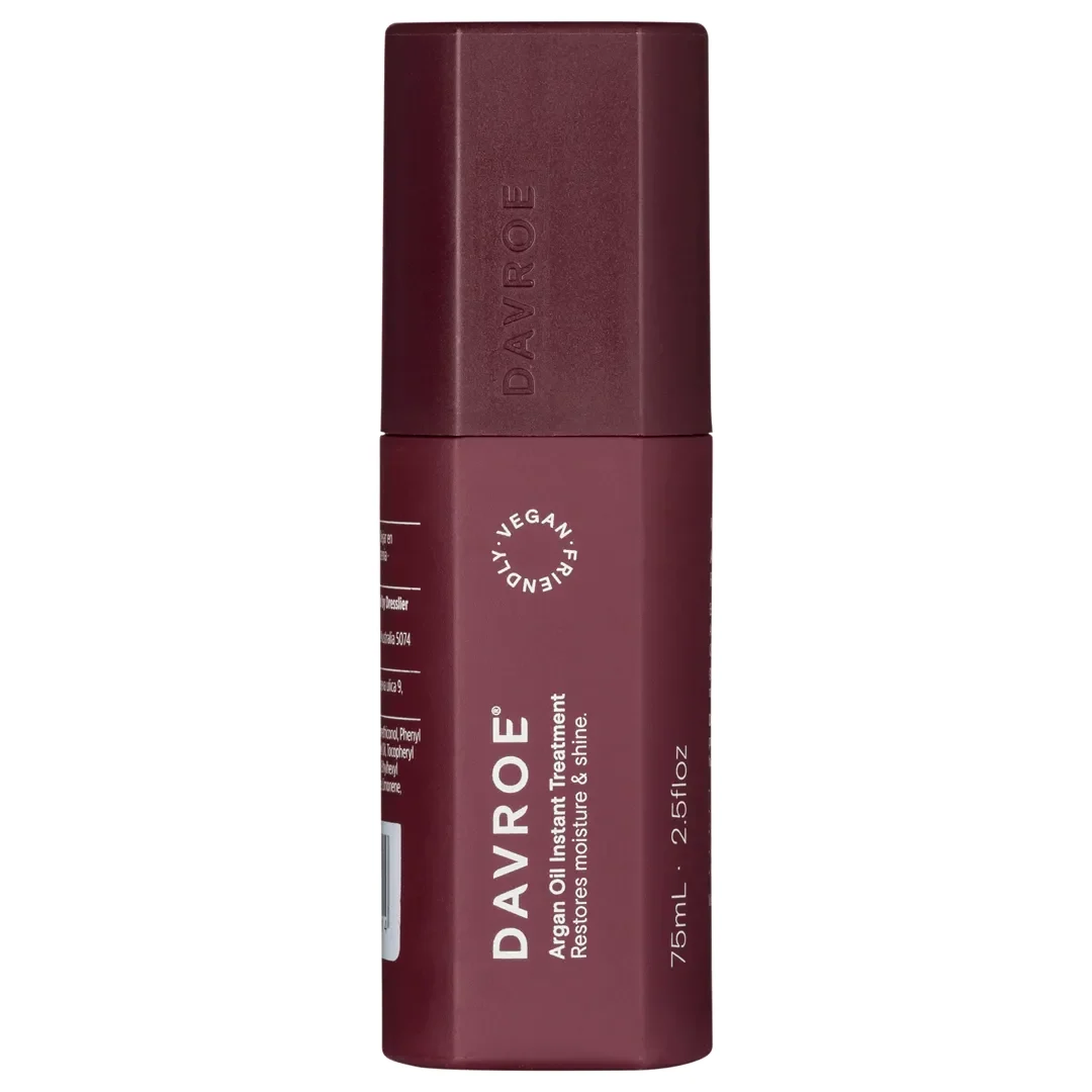 DAVROE - ARGAN OIL INSTANT TREATMENT | Відновлюючий засіб з аргановою олією, 75 мл.