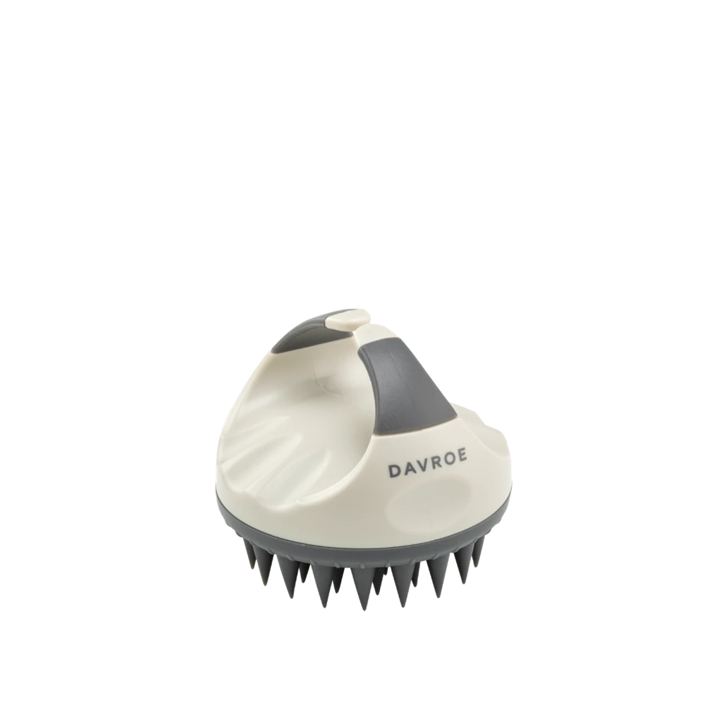 Davroe exfoliates and massages the scalp brush - Масажна щітка для шкіри голови.