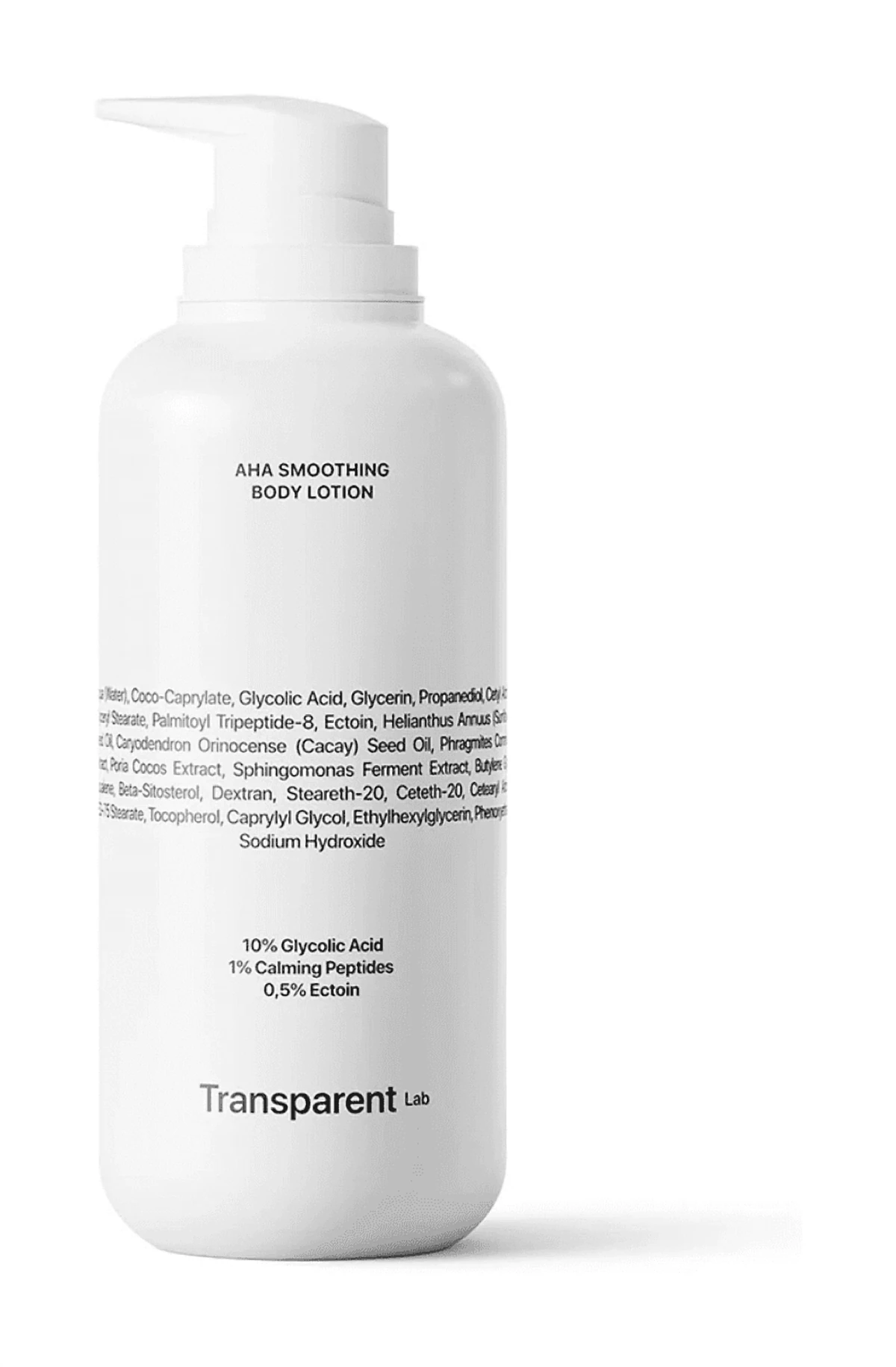 Лосьйон для тіла з AHA Transparent Lab AHA Smoothing Body Lotion, 400 мл