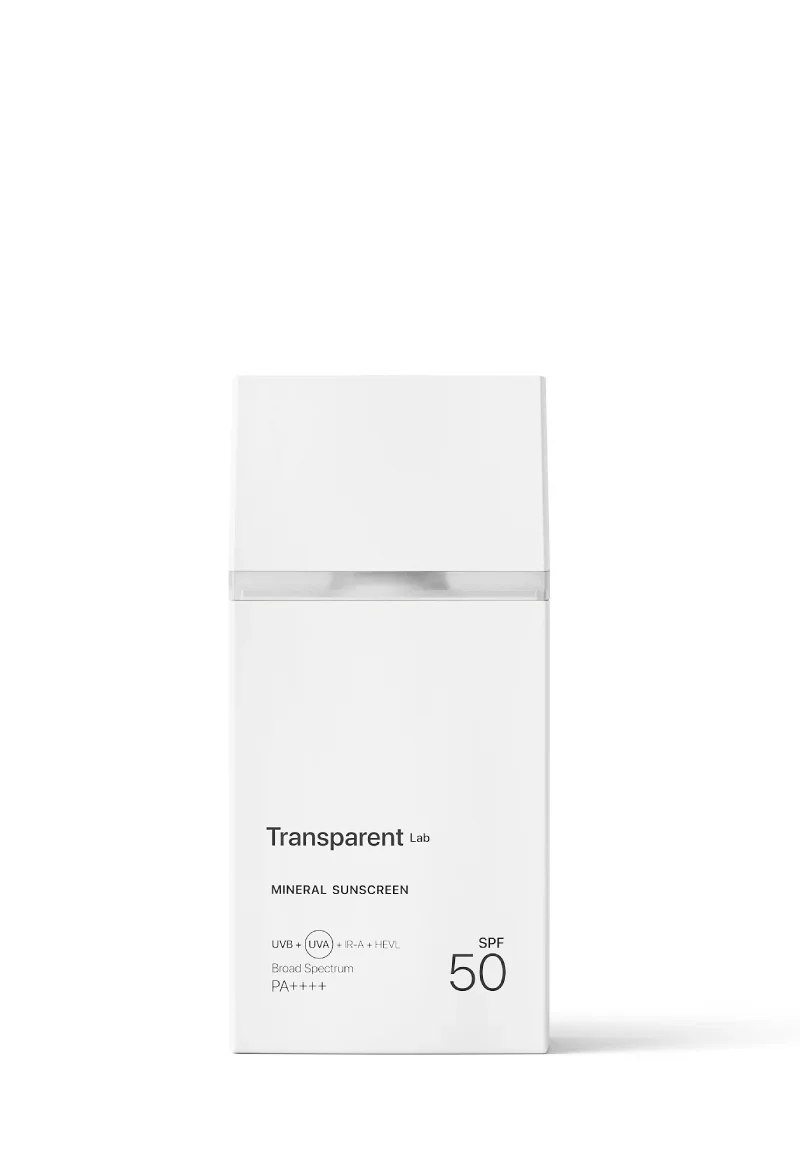 Мінеральний сонцезахисний засіб SPF 50 Transparent Lab Mineral Sunscreen, 100 мл