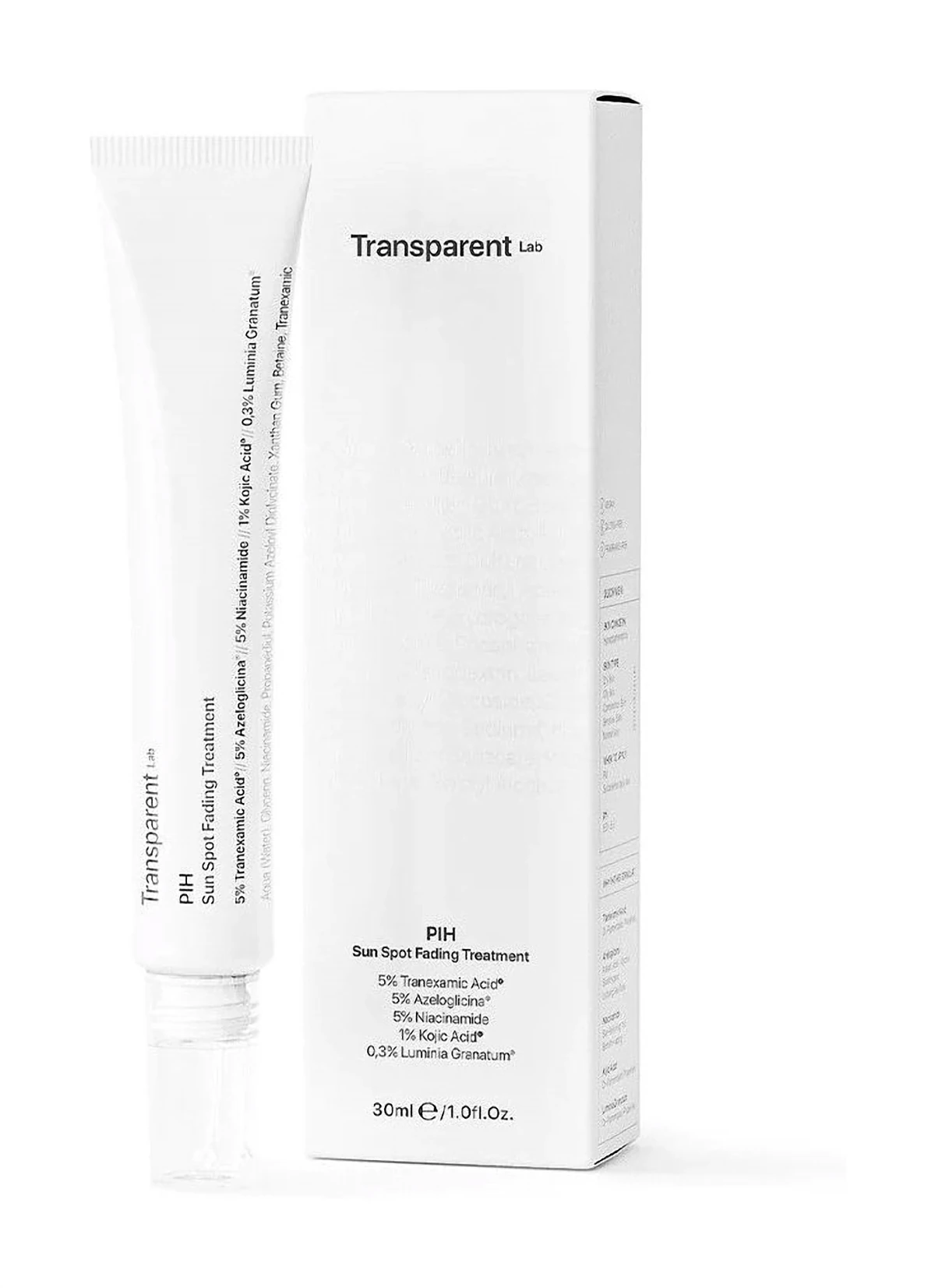 Догляд за темними слідами Transparent Lab PIH Sun Spot Fading Treatment, 30 мл