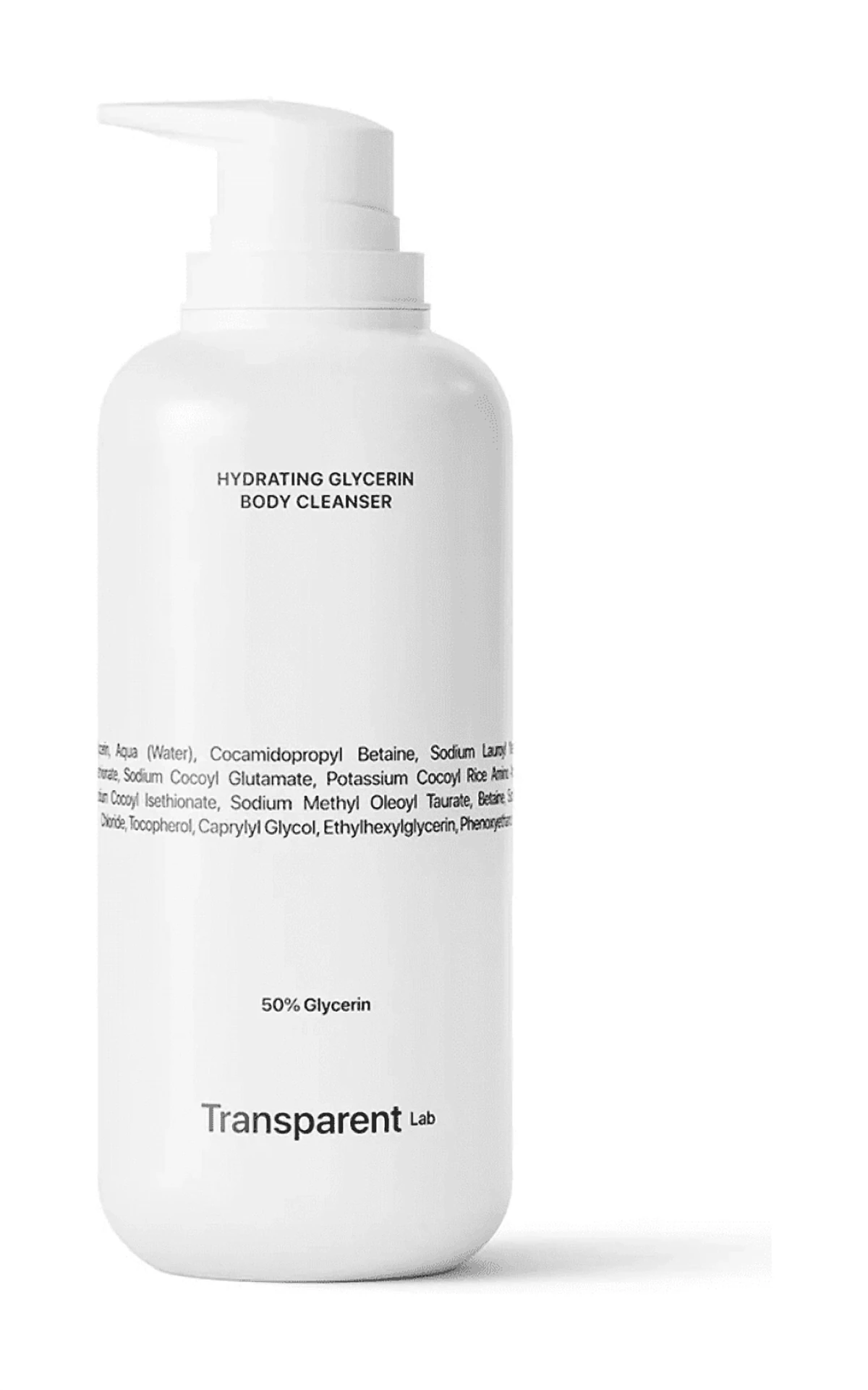 Гель для очищення тіла Transparent Lab Hydrating Glycerin Body Cleanser, 400 мл