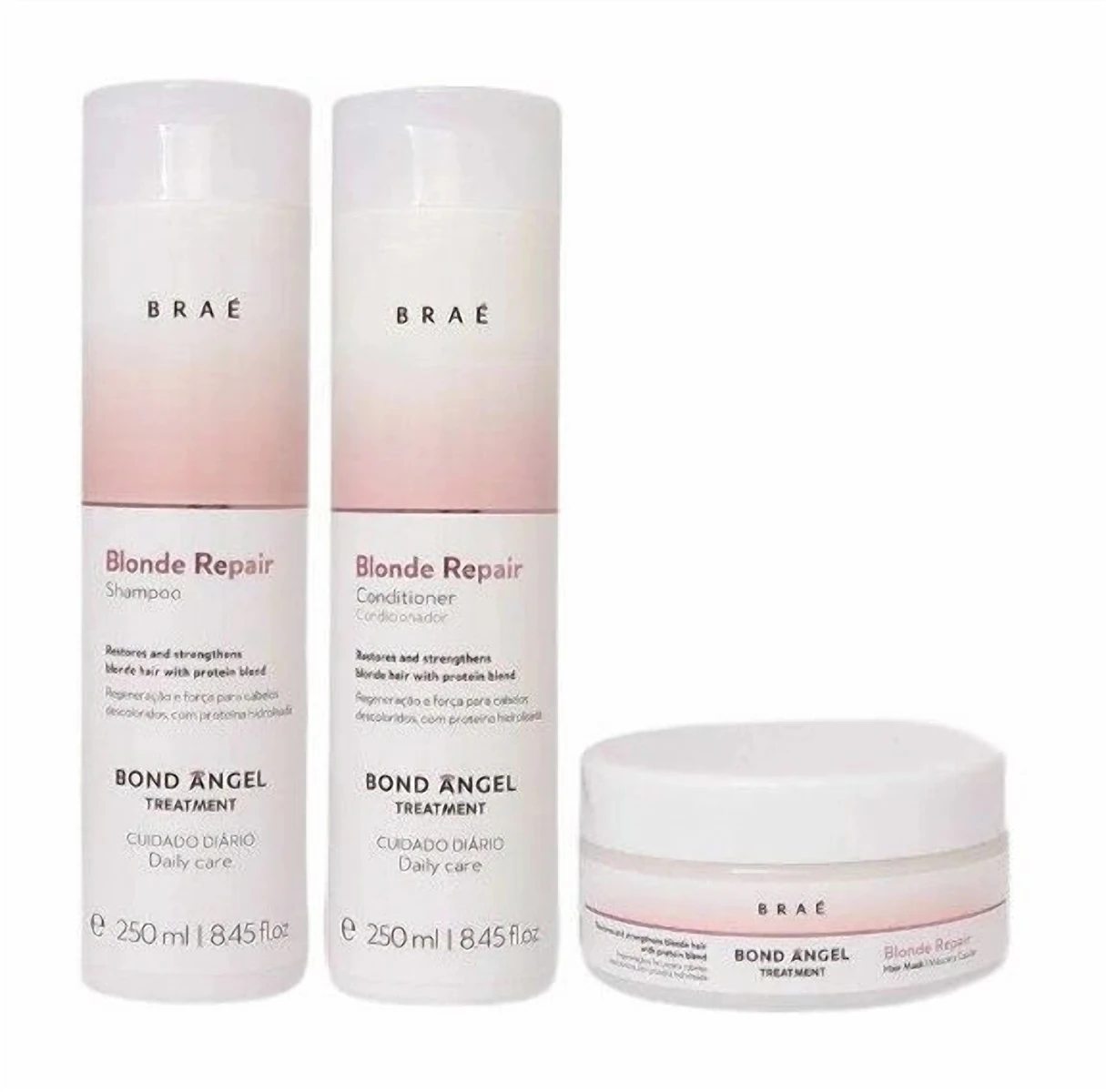 BRAE - BLONDE REPAIR KIT | Набір для відновлення Блонд, 250+250+200 мл