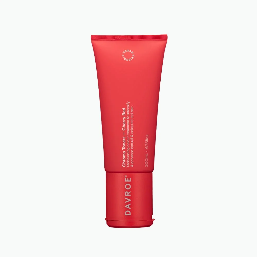 DAVROE - CHROMA COLOUR TREATMENTS CHERRY RED TONER | Тонуючий бальзам для волосся, 200 мл.