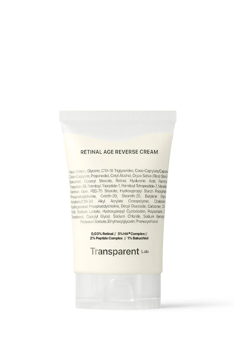 Крем для обличчя проти старіння Transparent Lab Retinal Age Reverse Cream, 50 мл