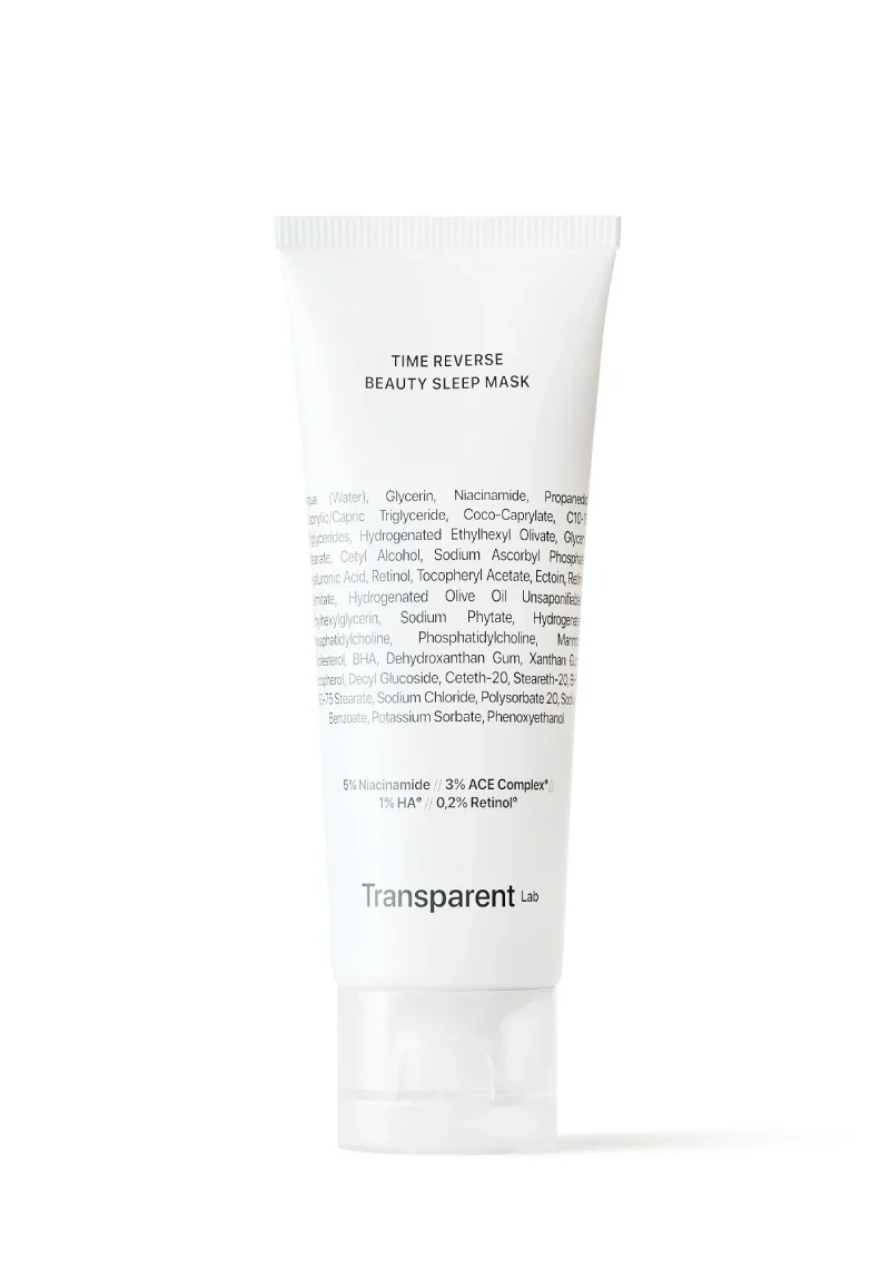 Нічна антивікова маска Transparent Lab Time Reverse Beauty Sleep Mask, 75 мл