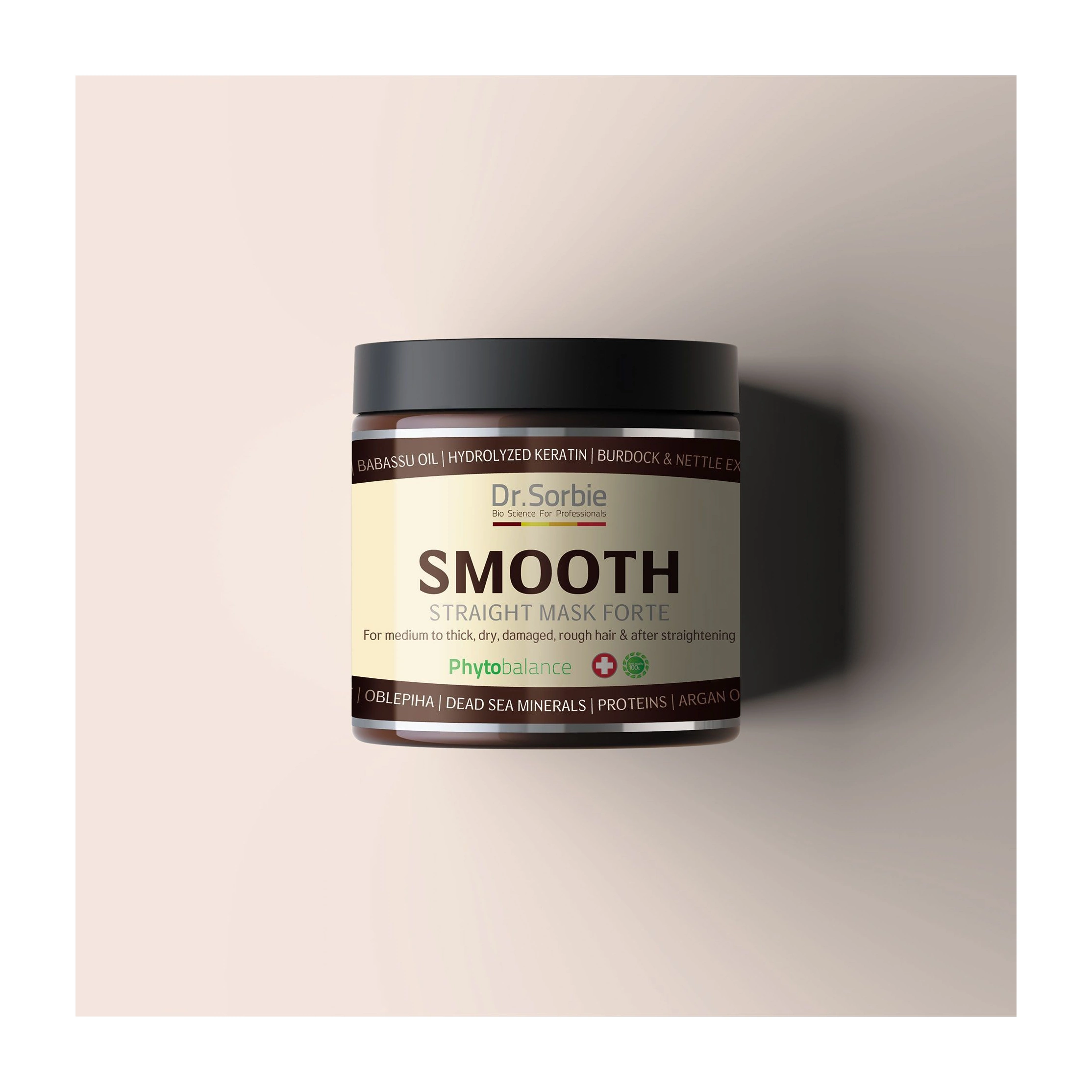 Маска для волосся Dr.Sorbie Smooth Straight Mask Forte, 500 мл