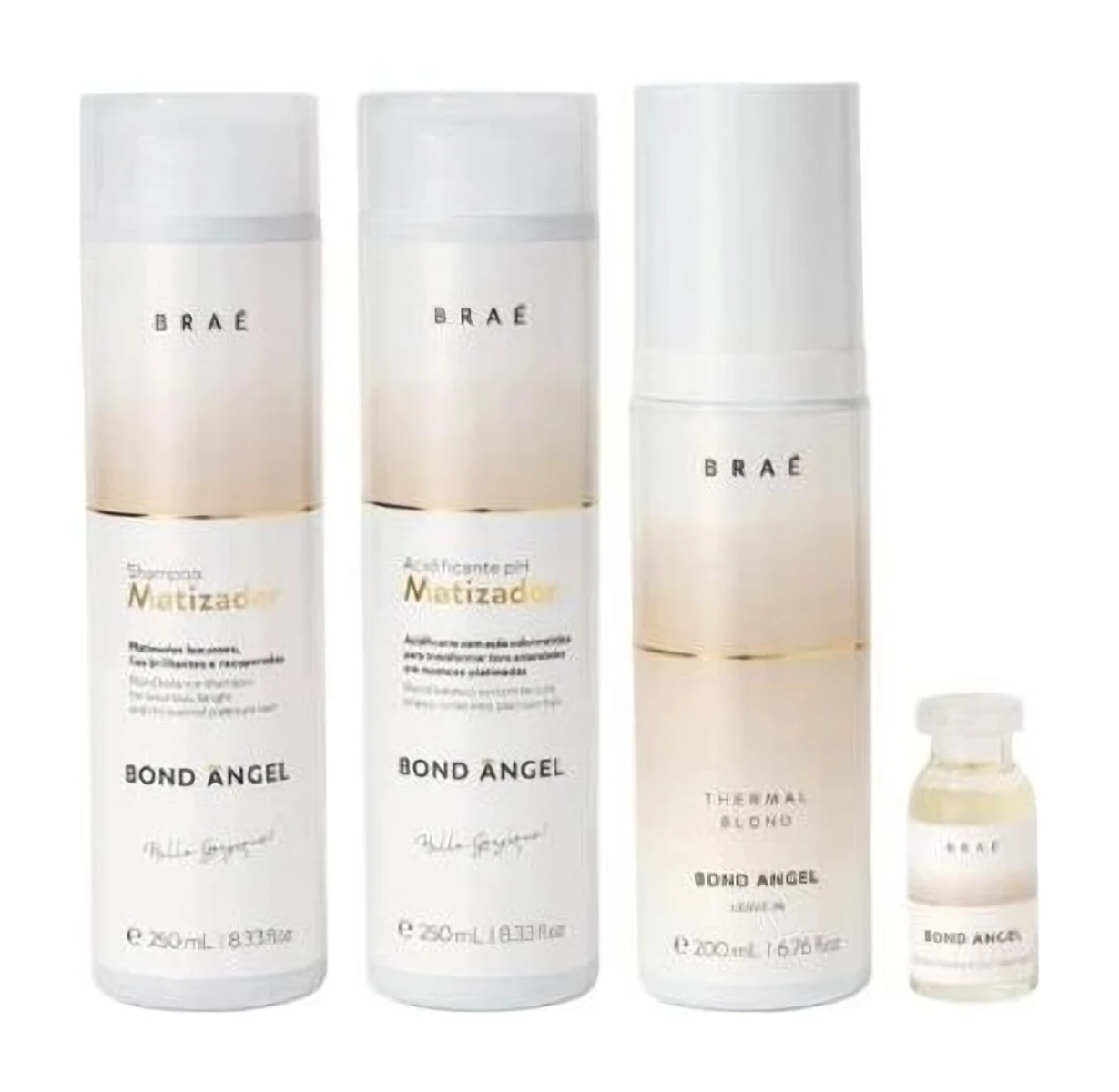 BRAE - BOND ANGEL KIT 4 in 1 | Набір для тонування волосся, 250+250+200+13 мл